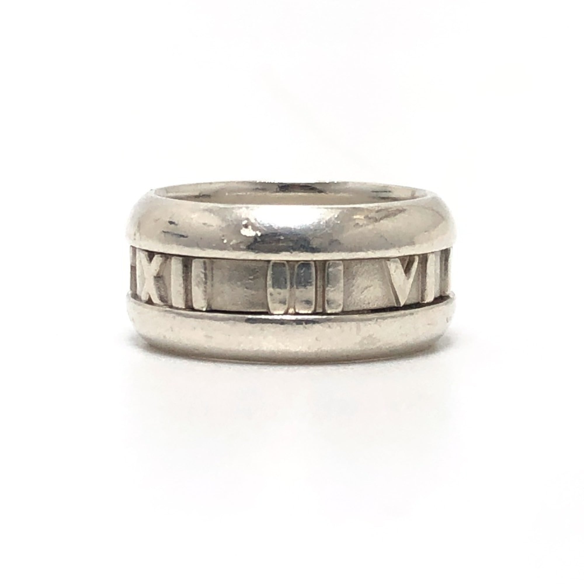 Tiffany Silver Silver 925 Band Ring (Pre-Owned)