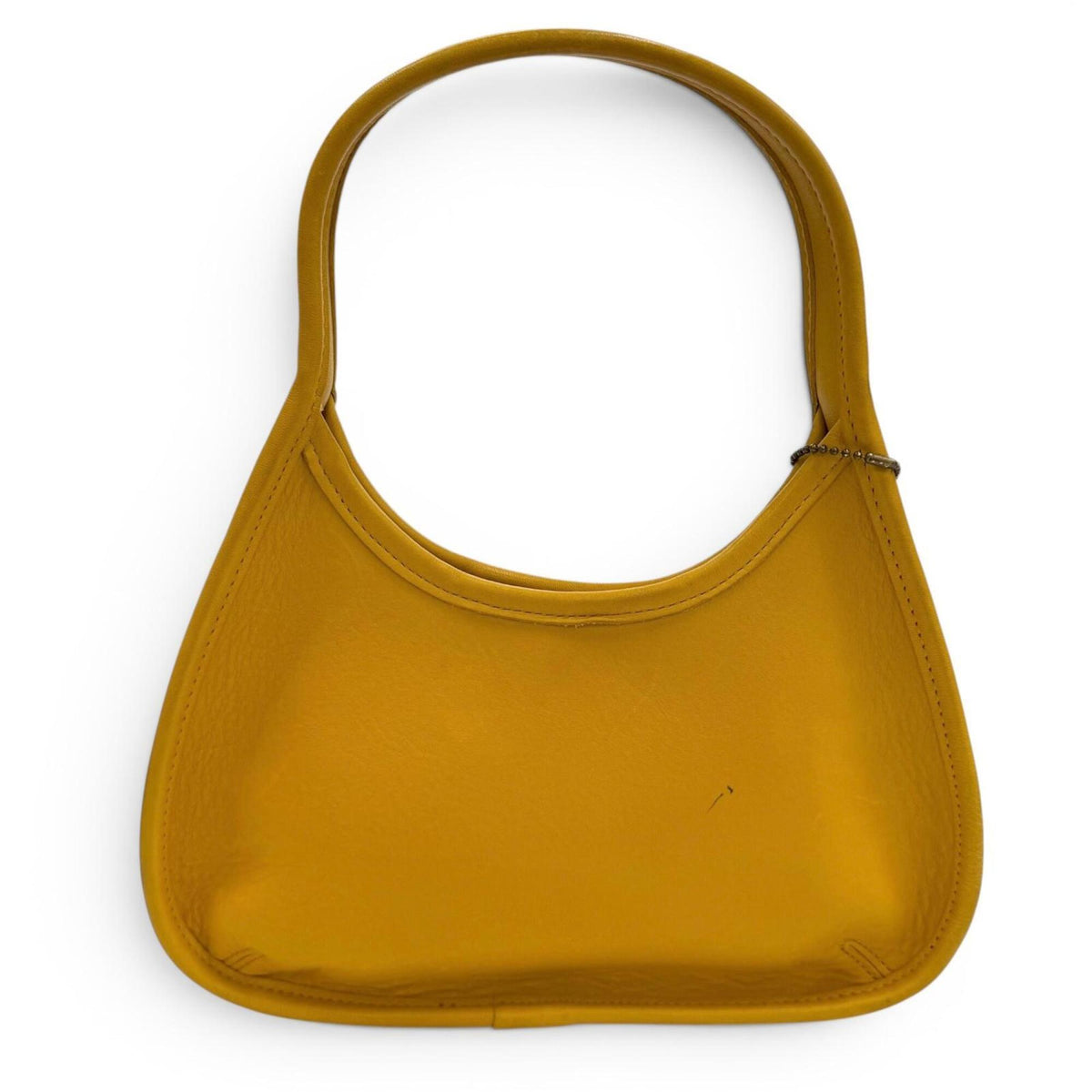 Coach Mustard Leather Shoulder Bag (Pre-Owned)