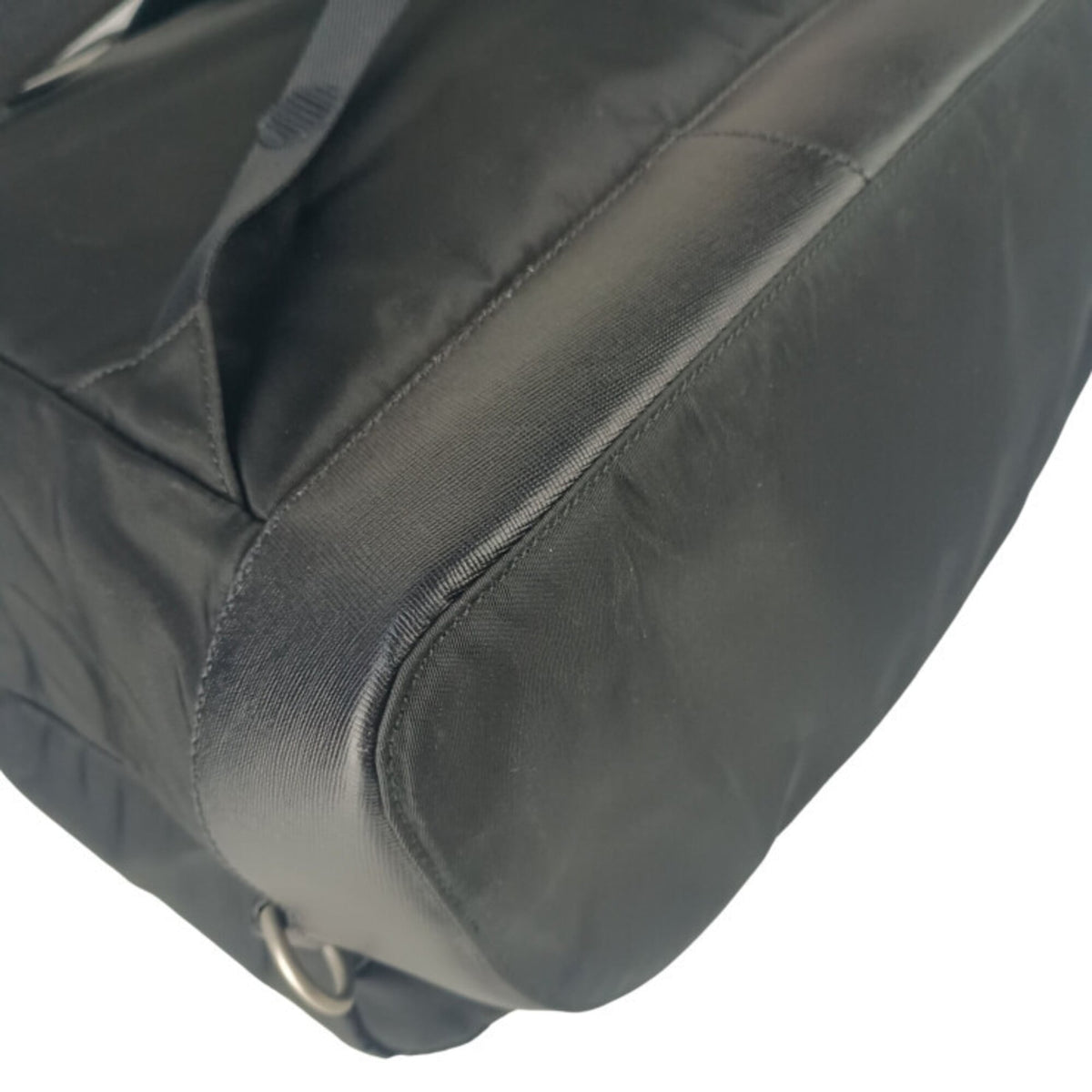 Prada Black Nylon Backpack (Pre-Owned)