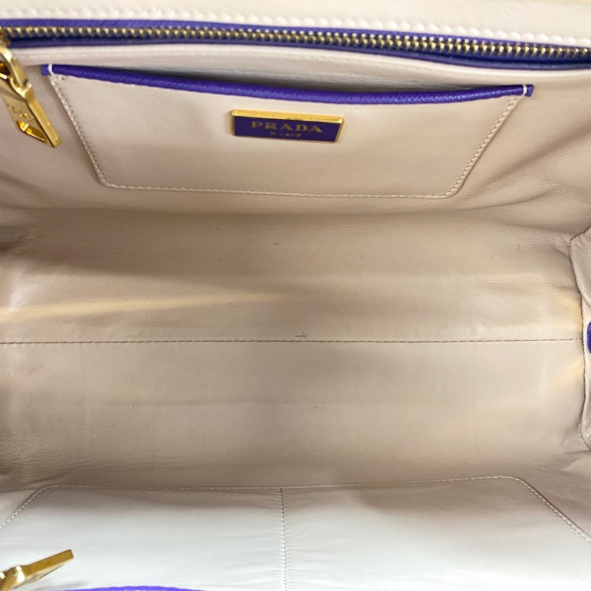 Prada Purple Handbag (Pre-Owned)