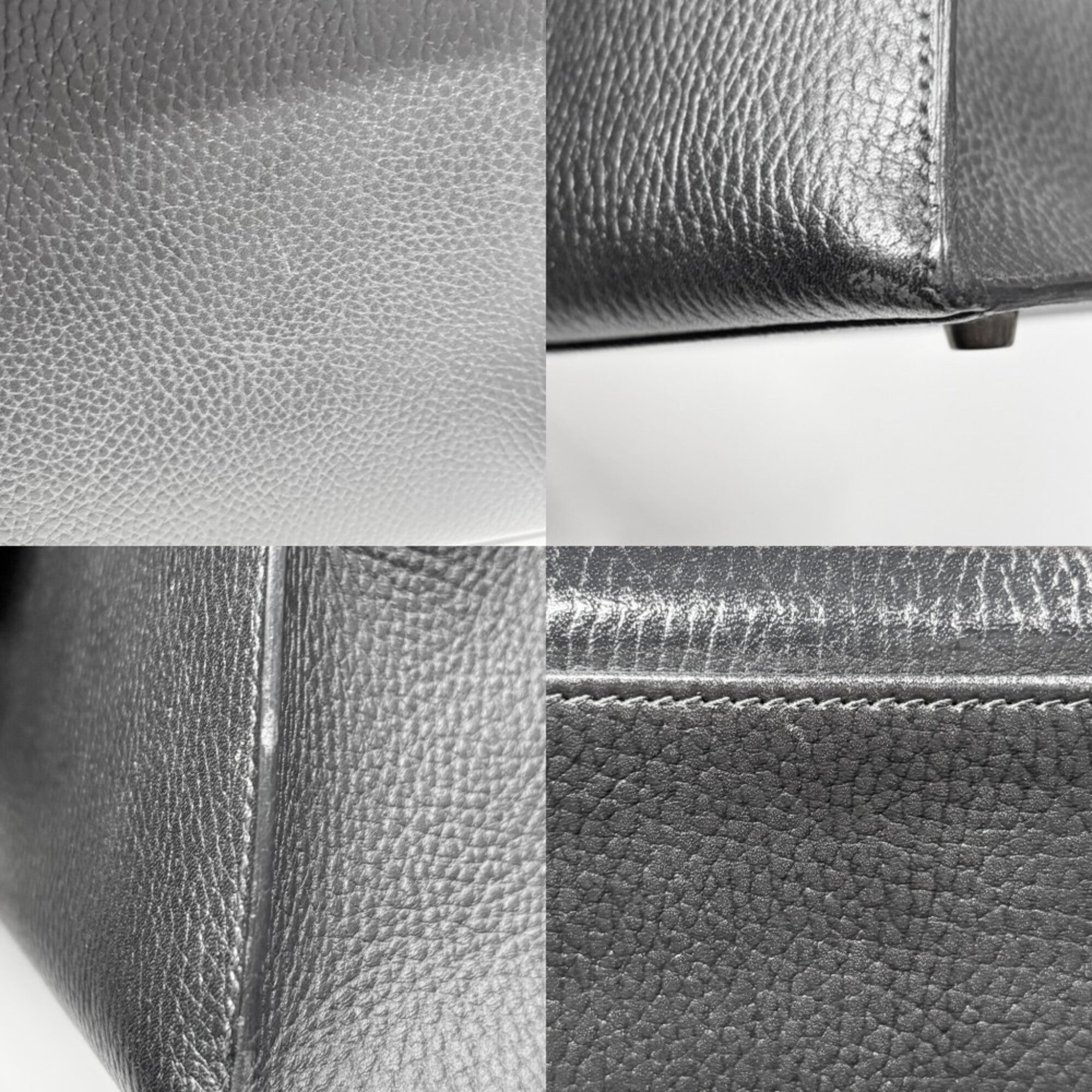 Hermes Black Ardennes Leather Handbag (Pre-Owned)