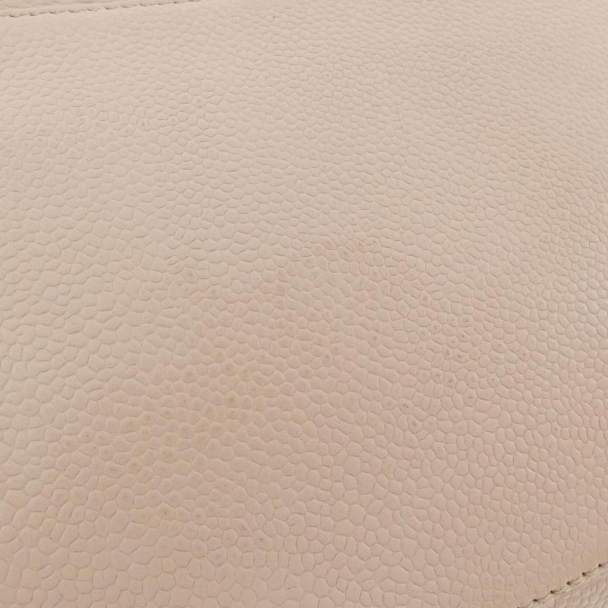 Chanel Light Pink Grained Calfskin Shoulder Bag (Pre-Owned)