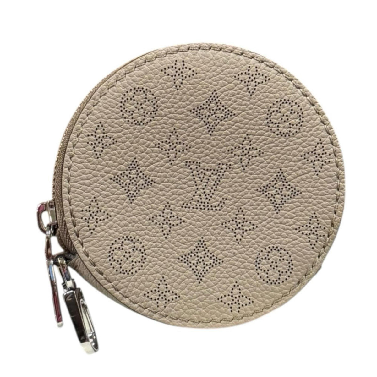 Louis Vuitton Beige Mahina Leather Handbag Shoulder Bag (Pre-Owned)