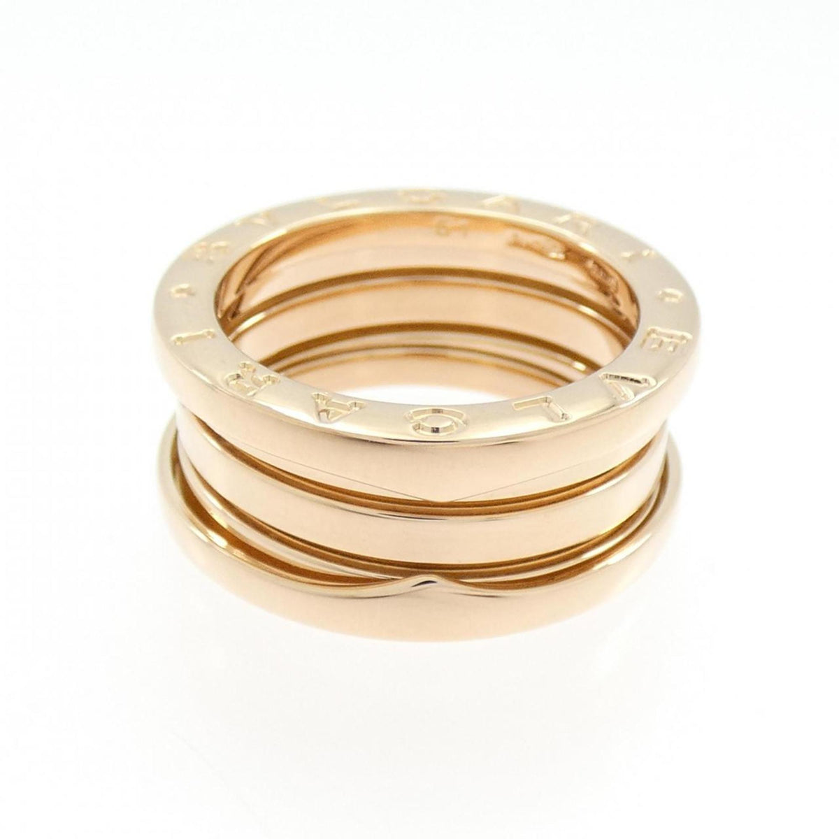 Bvlgari Pink Gold Pink Gold (18K) Band Ring (Pre-Owned)
