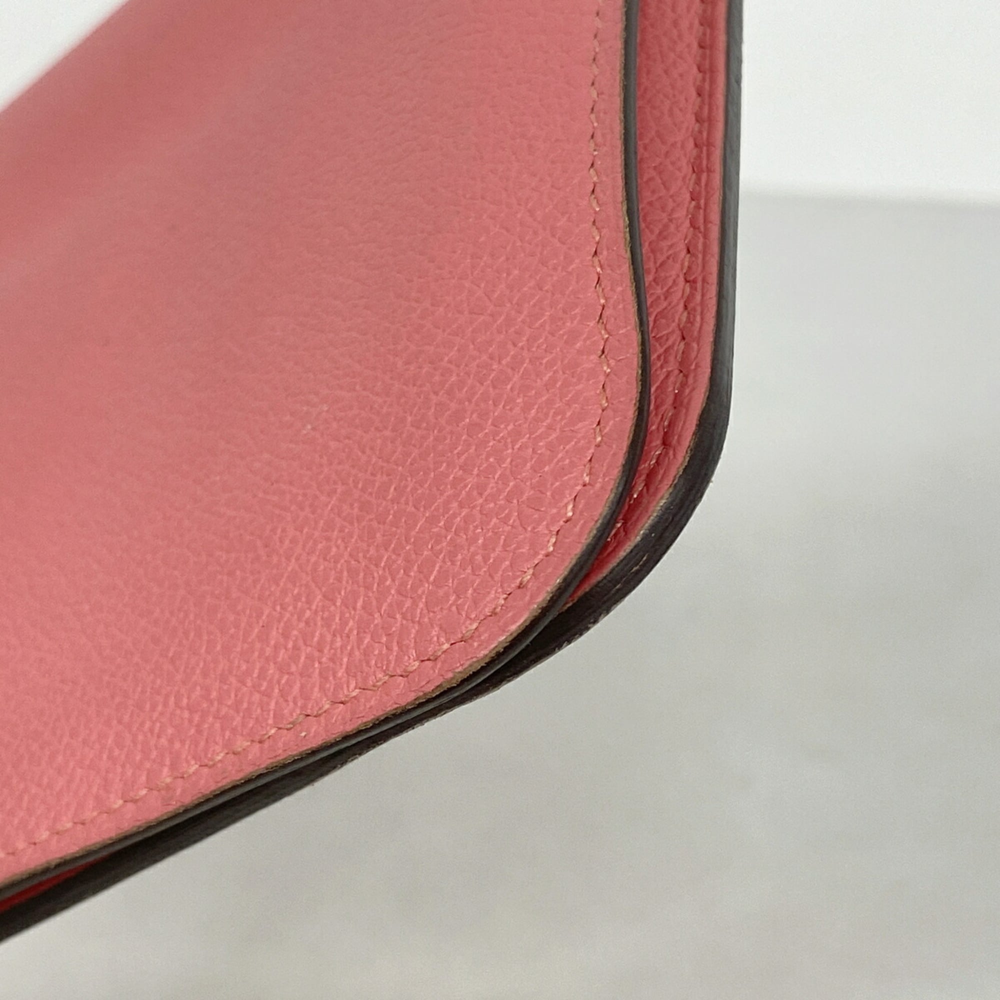 Hermes Pink Long Wallet (Bi-Fold) (Pre-Owned)