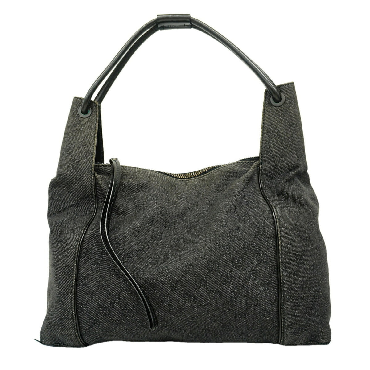 Gucci Black Denim Shoulder Bag (Pre-Owned)
