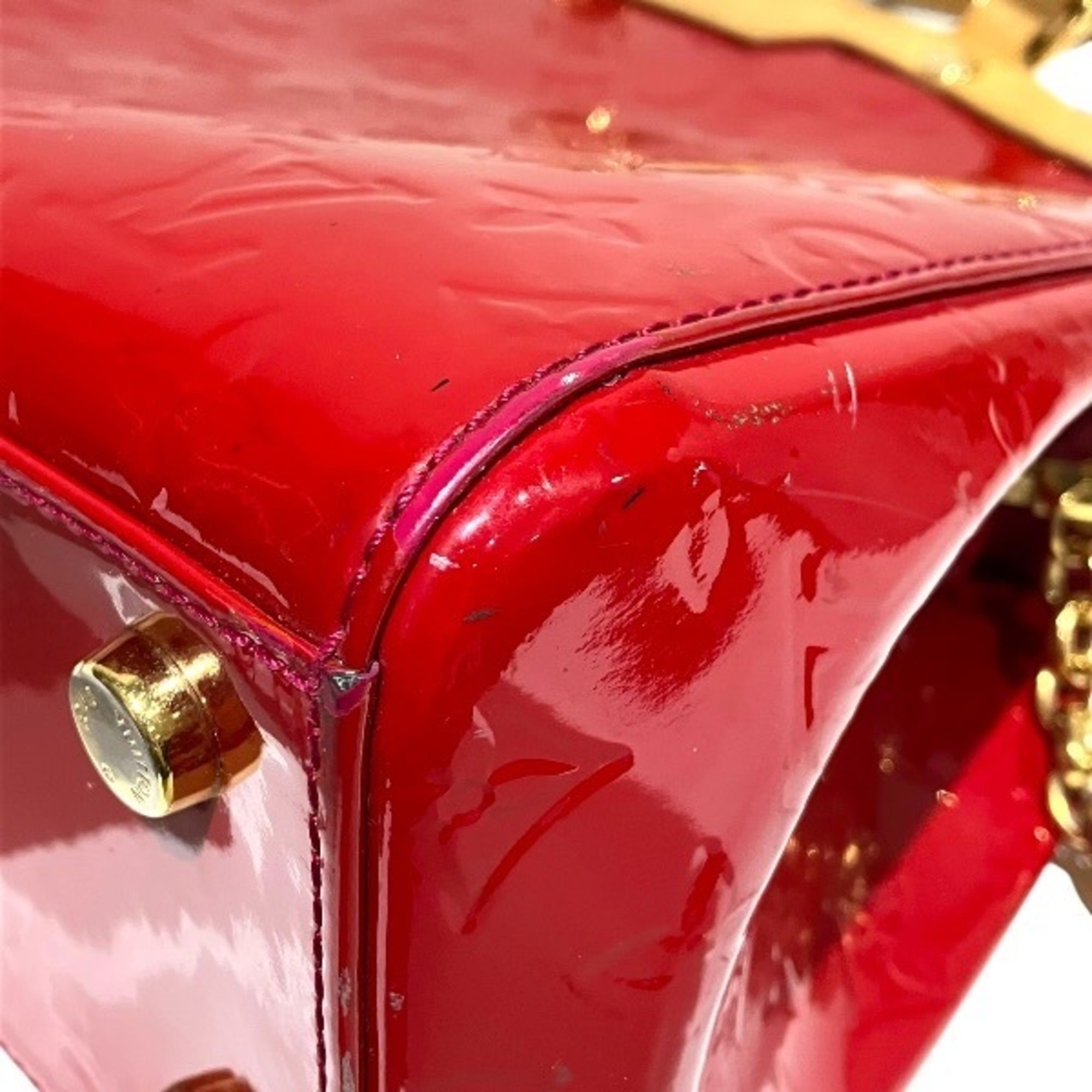 Louis Vuitton Pomme D'amour Leather Handbag Shoulder Bag (Pre-Owned)