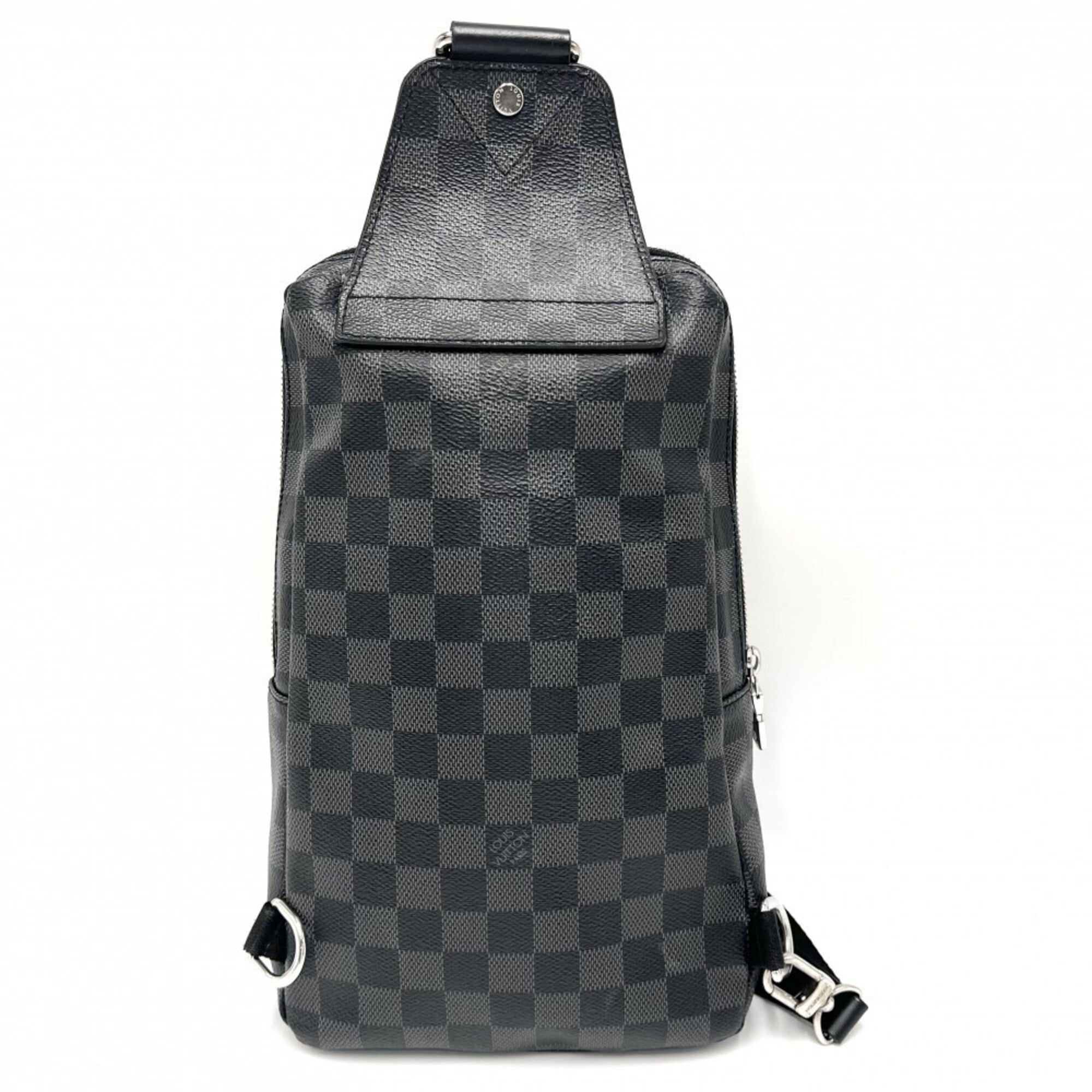 Louis Vuitton Black Damier Graphite Sling Bag (Pre-Owned)