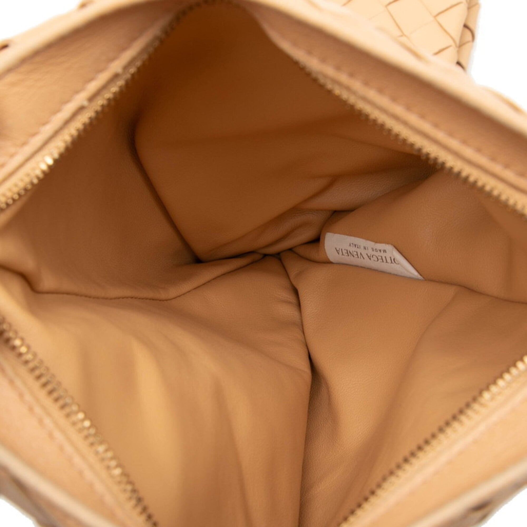 Bottega Veneta Beige Leather Handbag (Pre-Owned)