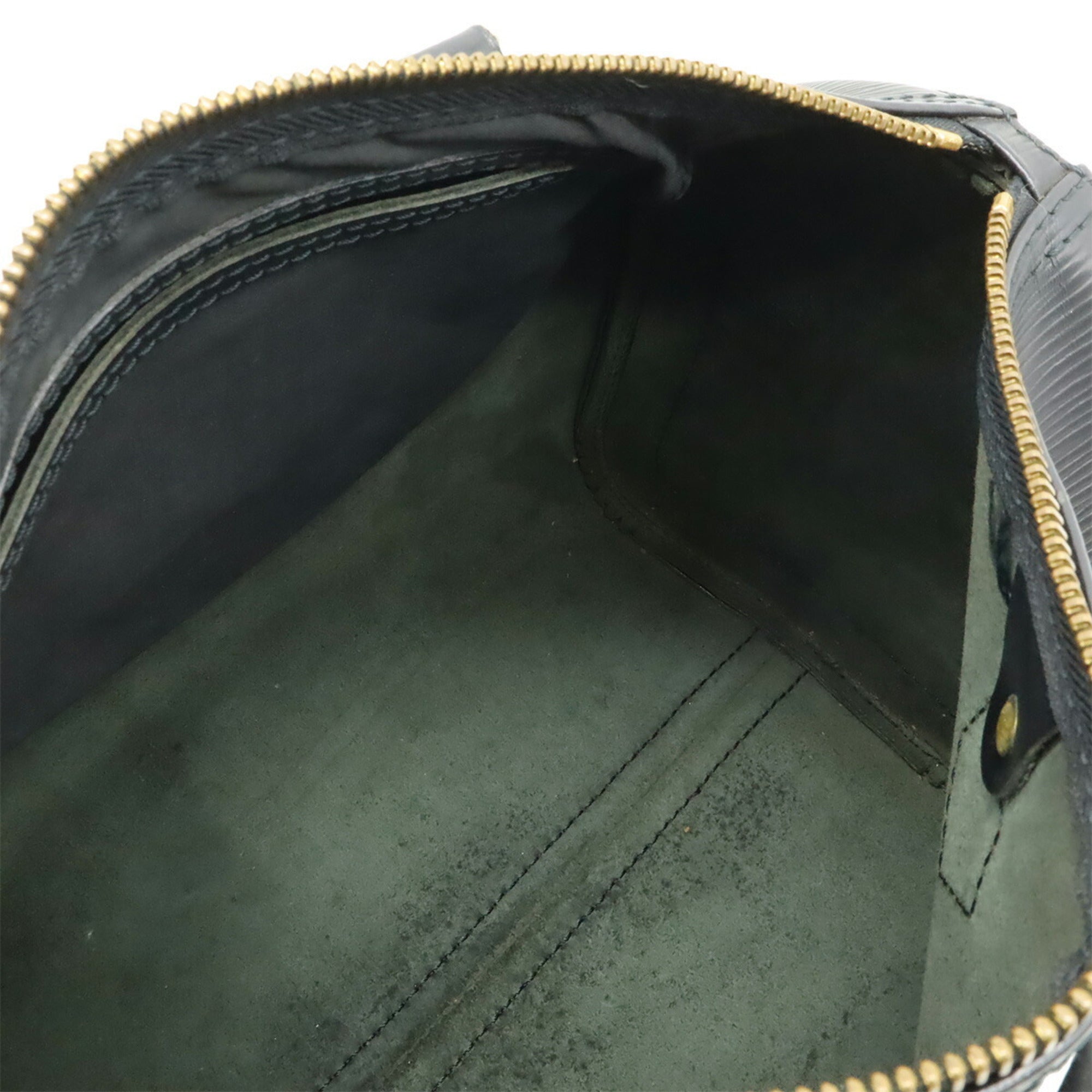 Louis Vuitton Black Noir Epi Leather Handbag (Pre-Owned)