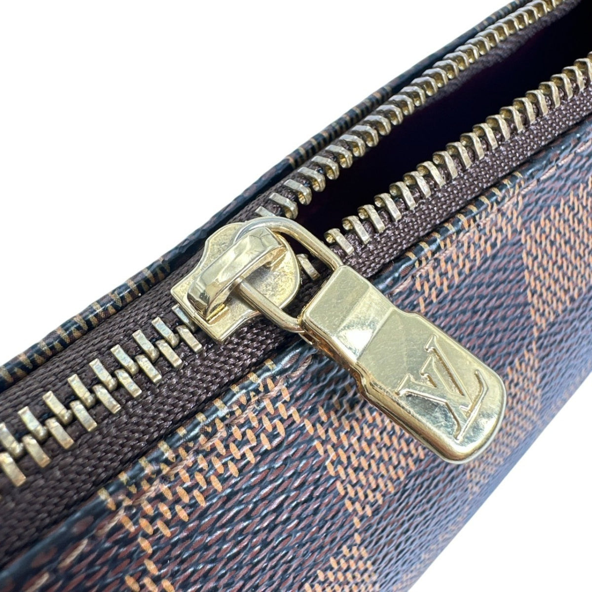 Louis Vuitton Brown Damier Canvas Handbag (Pre-Owned)