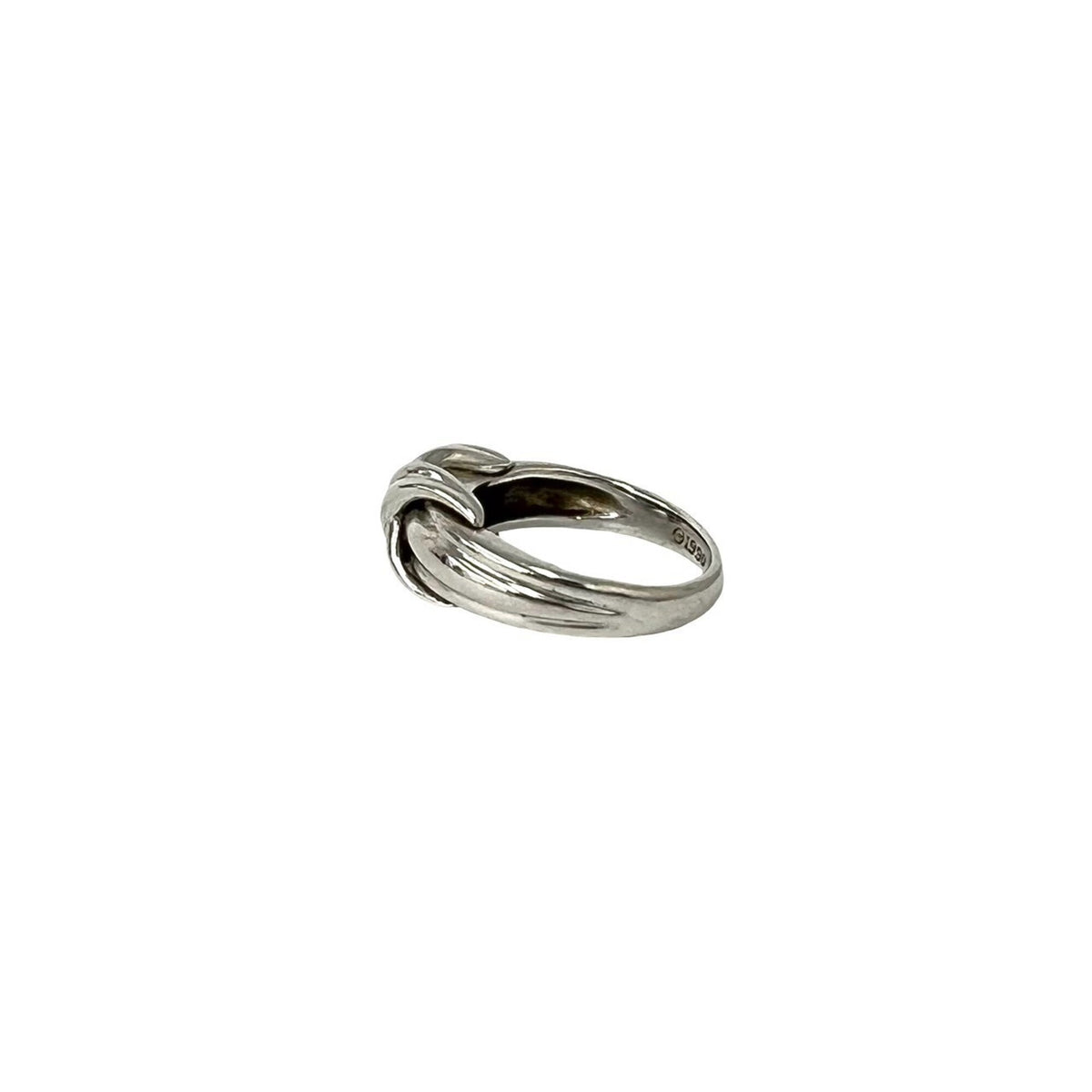 Tiffany Silver Silver 925 Band Ring (Pre-Owned)