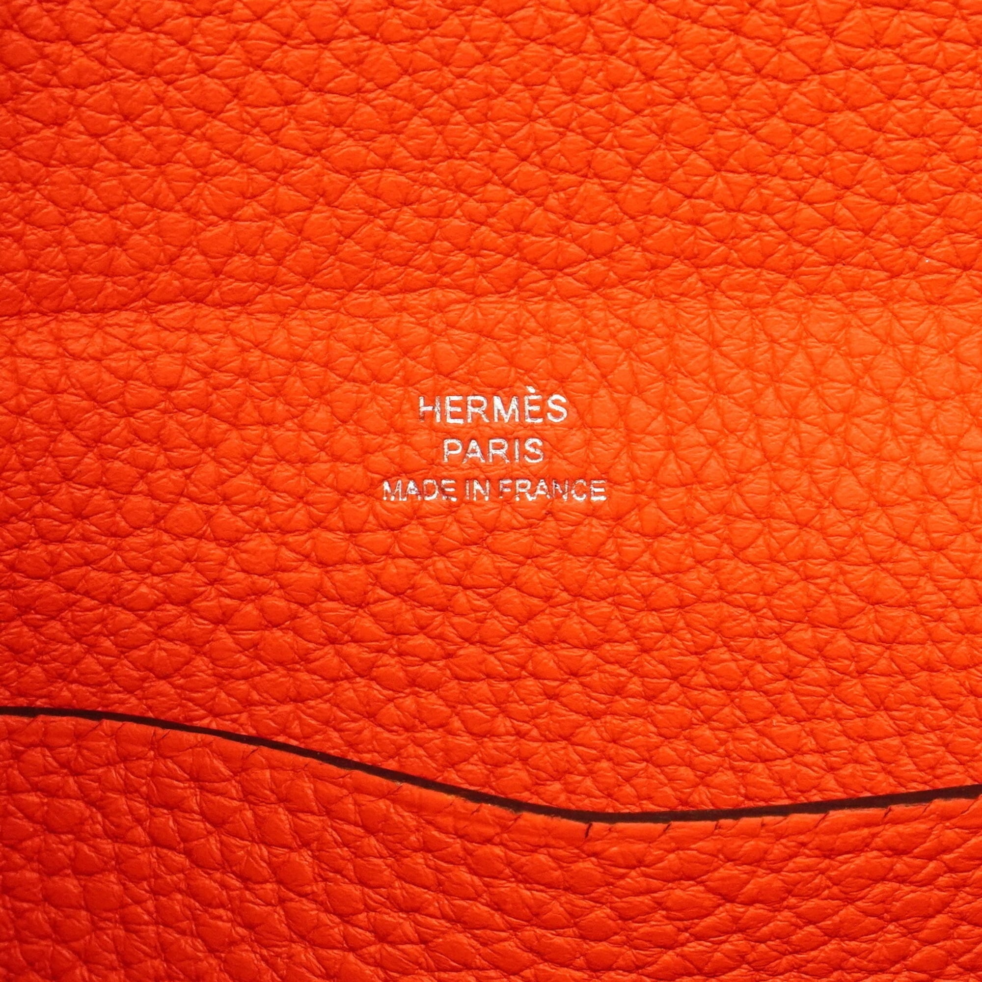 Hermes Capucine Togo Leather Shoulder Bag (Pre-Owned)