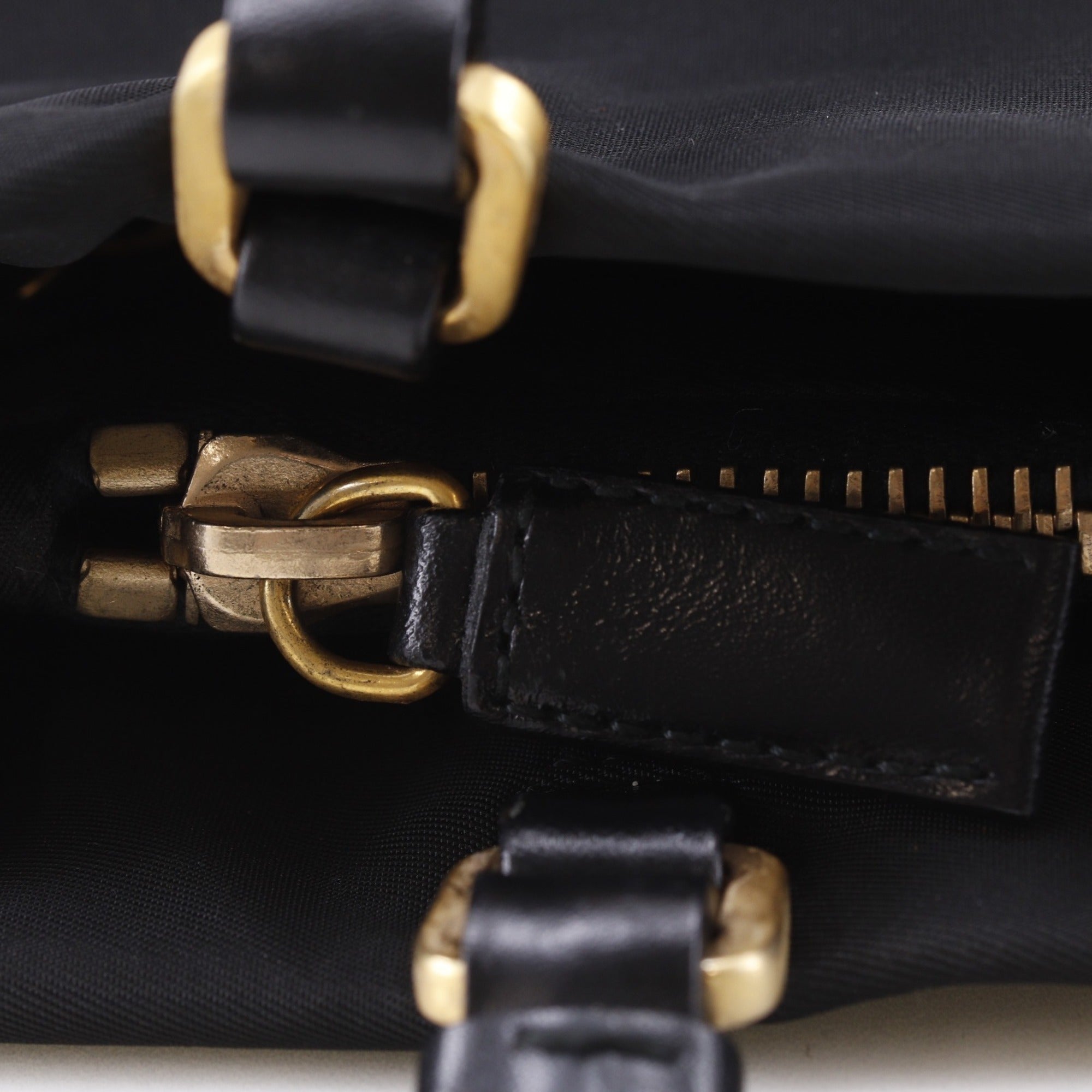 Prada Black Nylon Tote Bag (Pre-Owned)