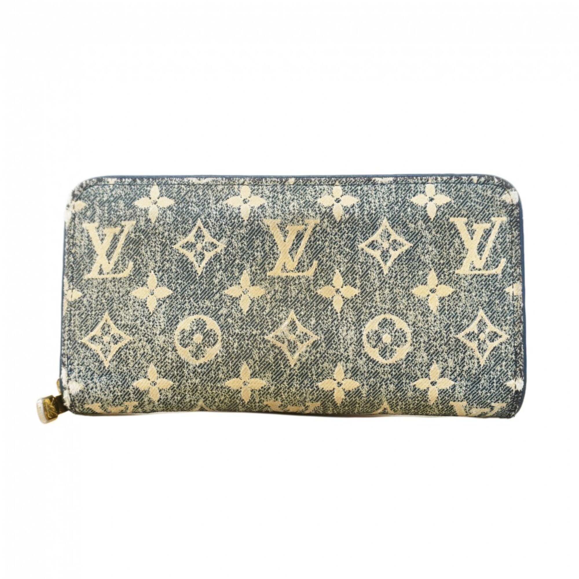 Louis Vuitton Blue Long Wallet (Bi-Fold) (Pre-Owned)