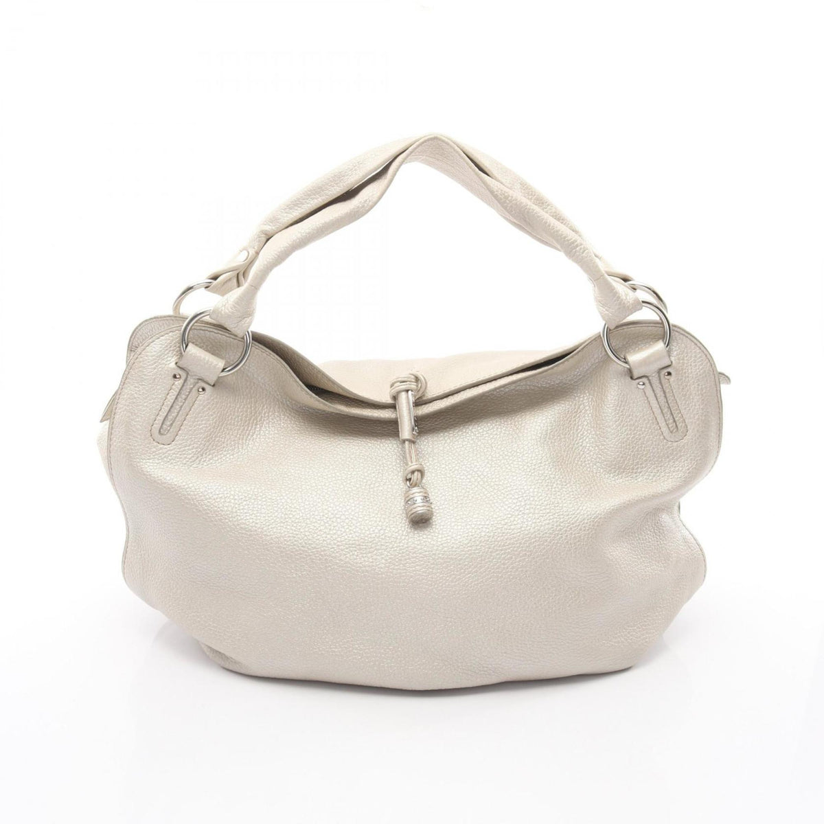 Celine White Leather Handbag (Pre-Owned)
