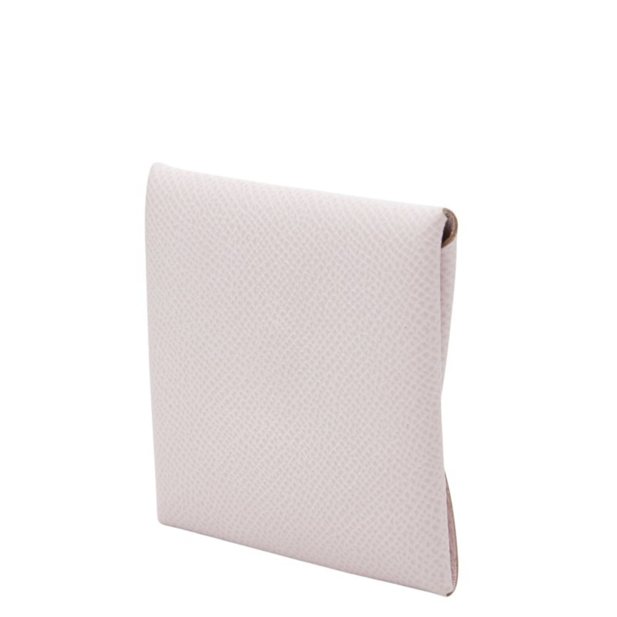 Hermes Light Pink Pink Epsom Leather Coin Purse/Coin Case (Pre-Owned)