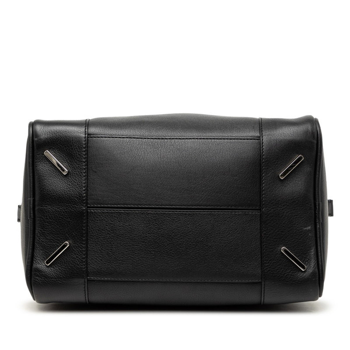 Loewe Black Leather Handbag Shoulder Bag (Pre-Owned)