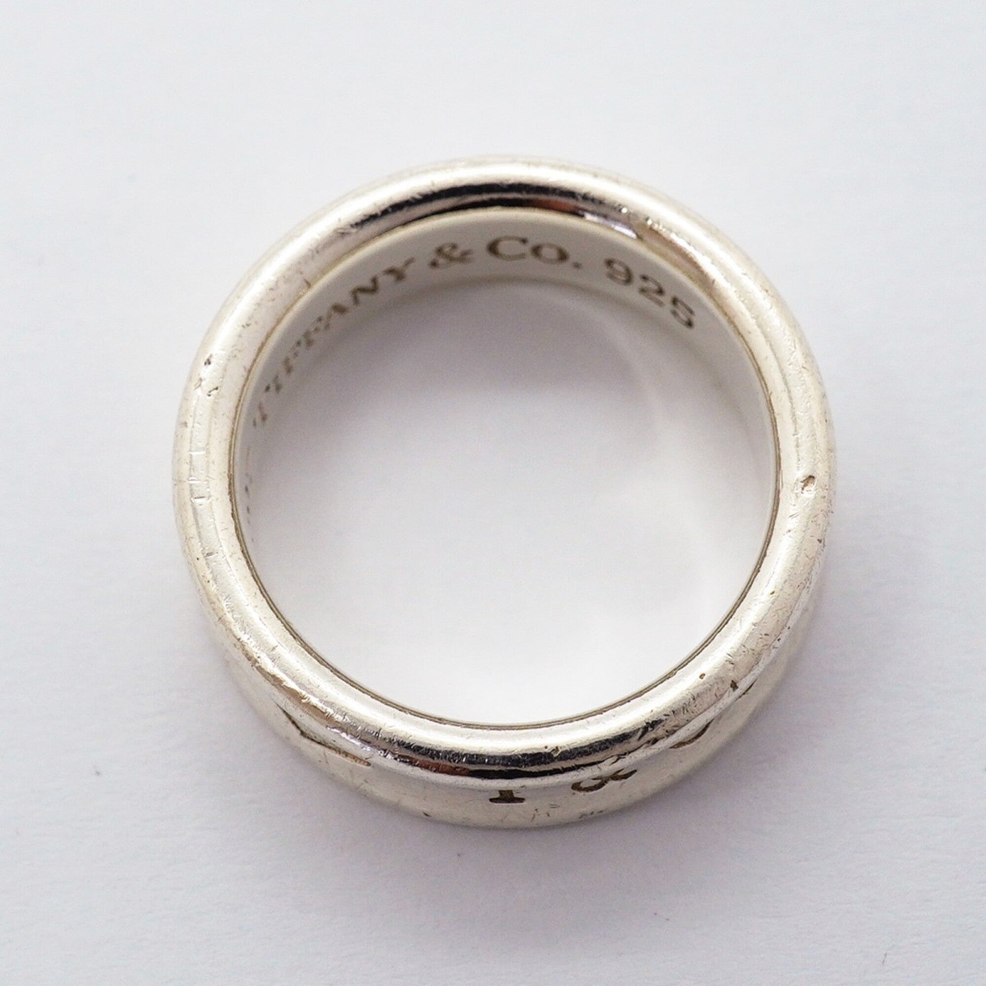 Tiffany Silver 925 Band Ring (Pre-Owned)