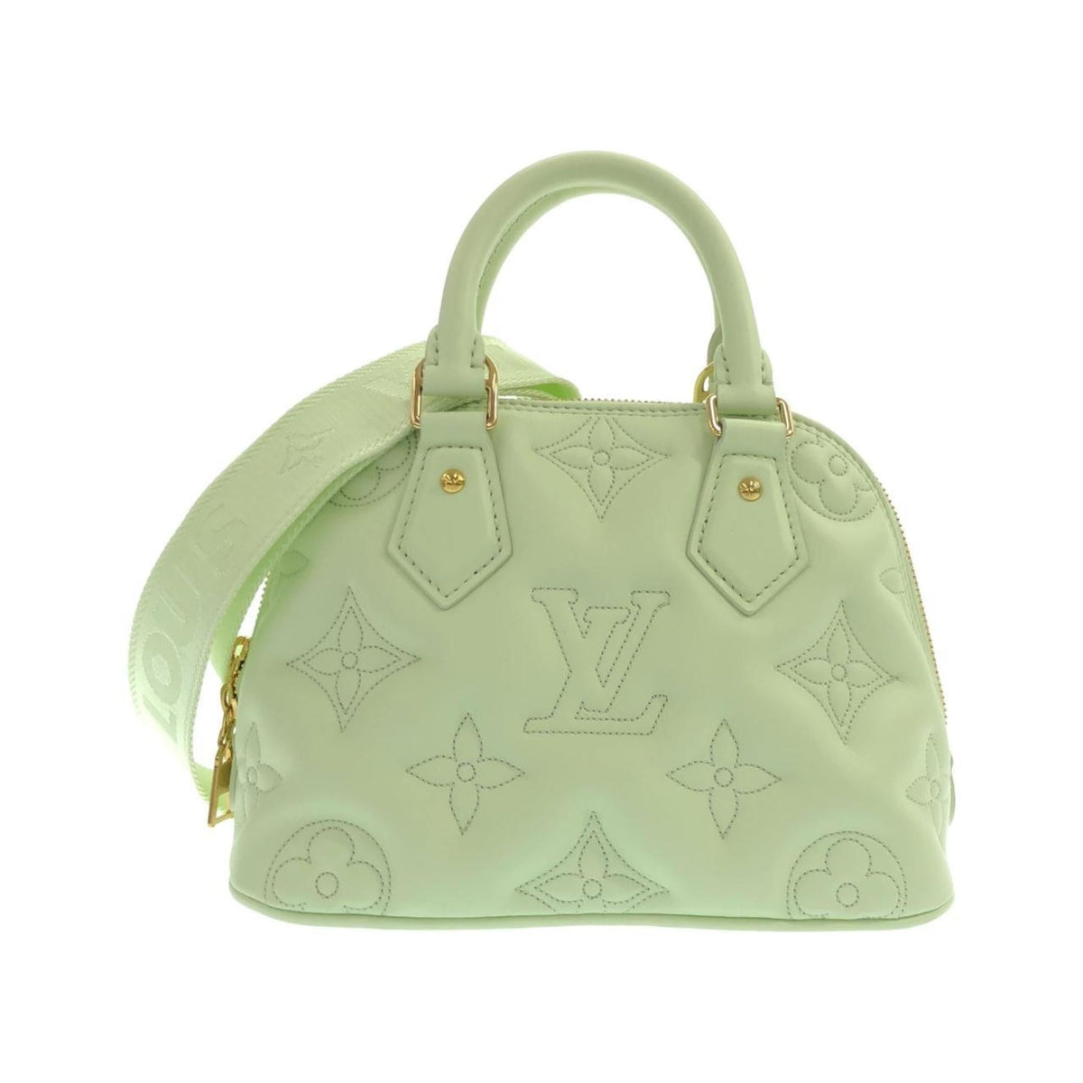 Louis Vuitton Light Green Vert Leather Handbag (Pre-Owned)