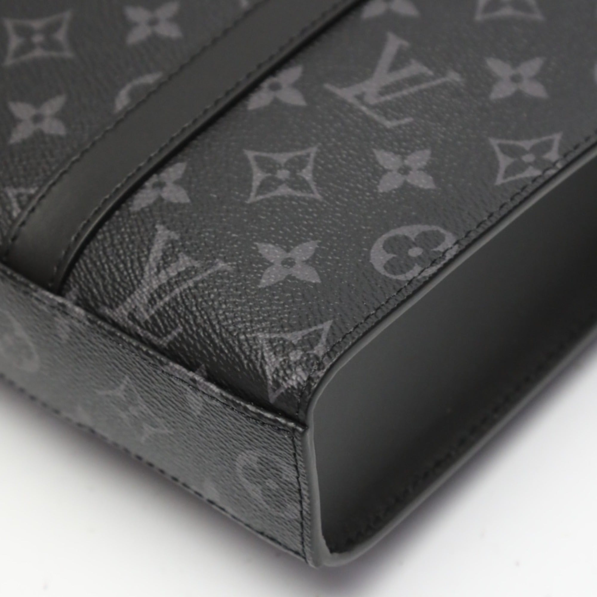 Louis Vuitton Black Monogram Eclipse Canvas Shoulder Bag Tote Bag (Pre-Owned)