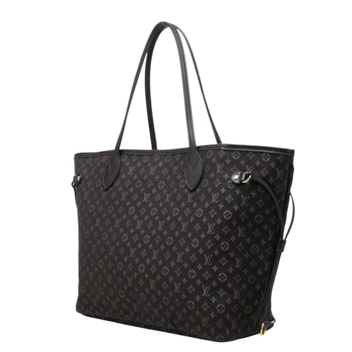 Louis Vuitton Fusain Canvas Leather Tote Bag (Pre-Owned)