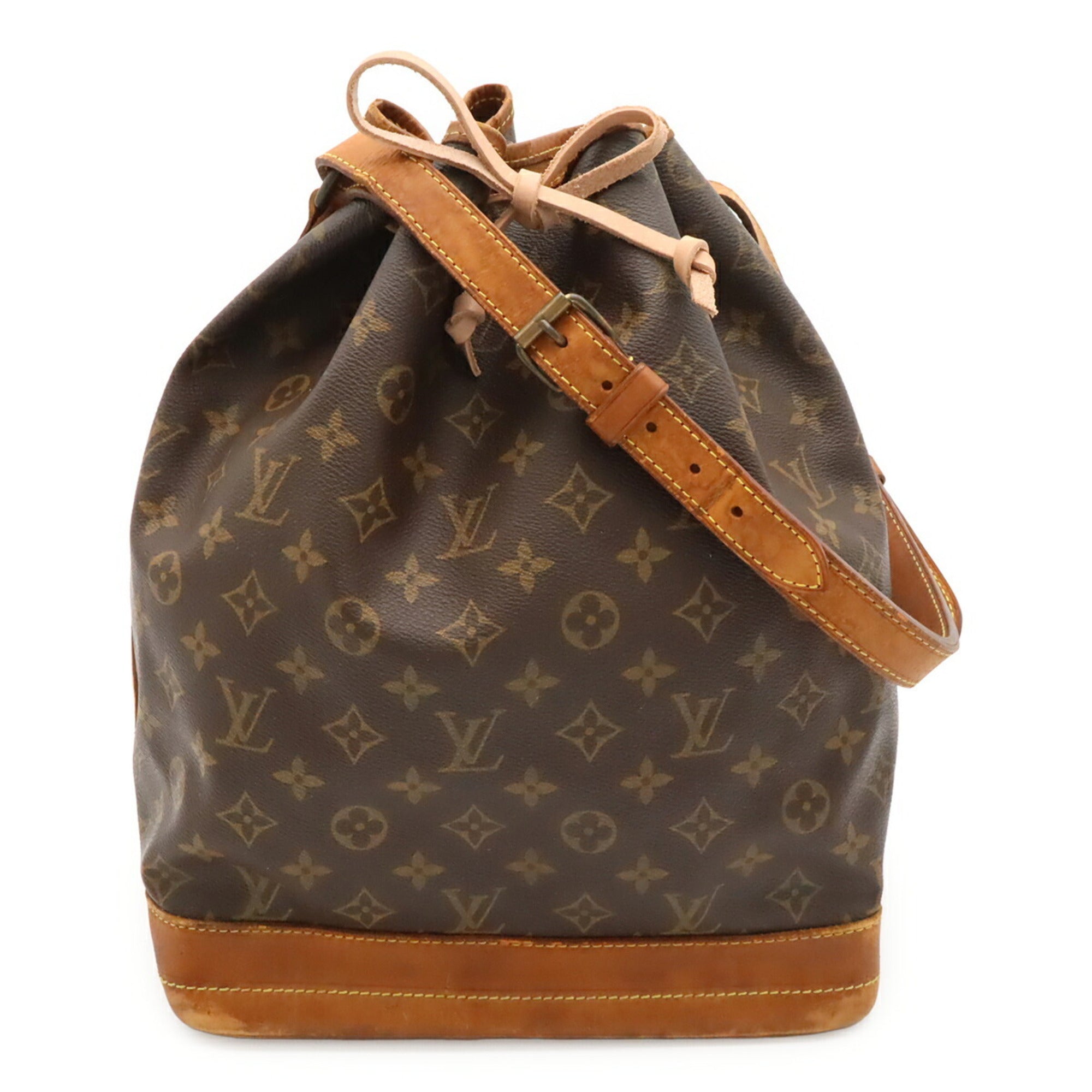 Louis Vuitton Brown Monogram Canvas Pvc Coated Canvas Shoulder Bag (Pre-Owned)