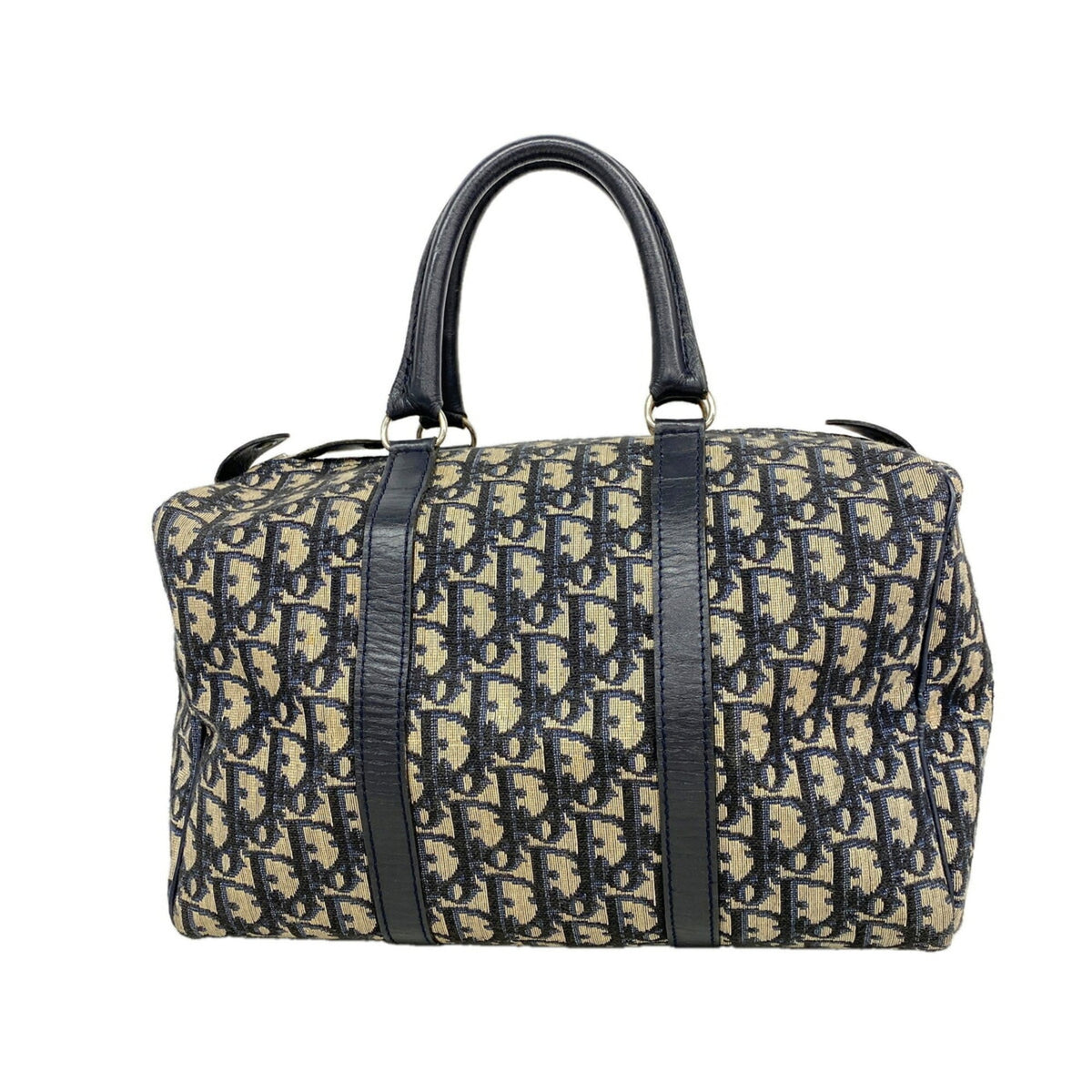 Christian Dior Navy Canvas Handbag (Pre-Owned)