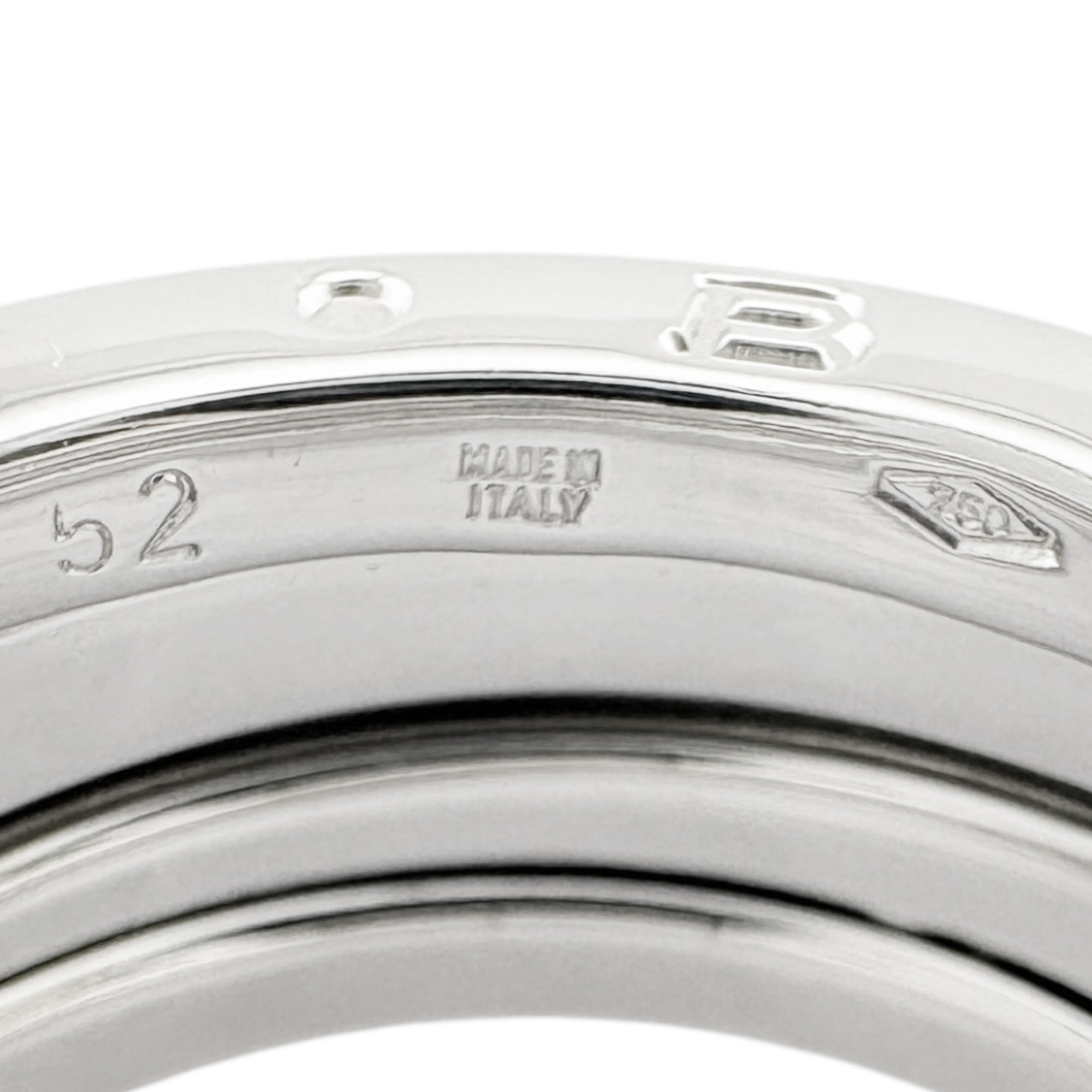 Bvlgari White Gold White Gold (18K) Band Ring (Pre-Owned)