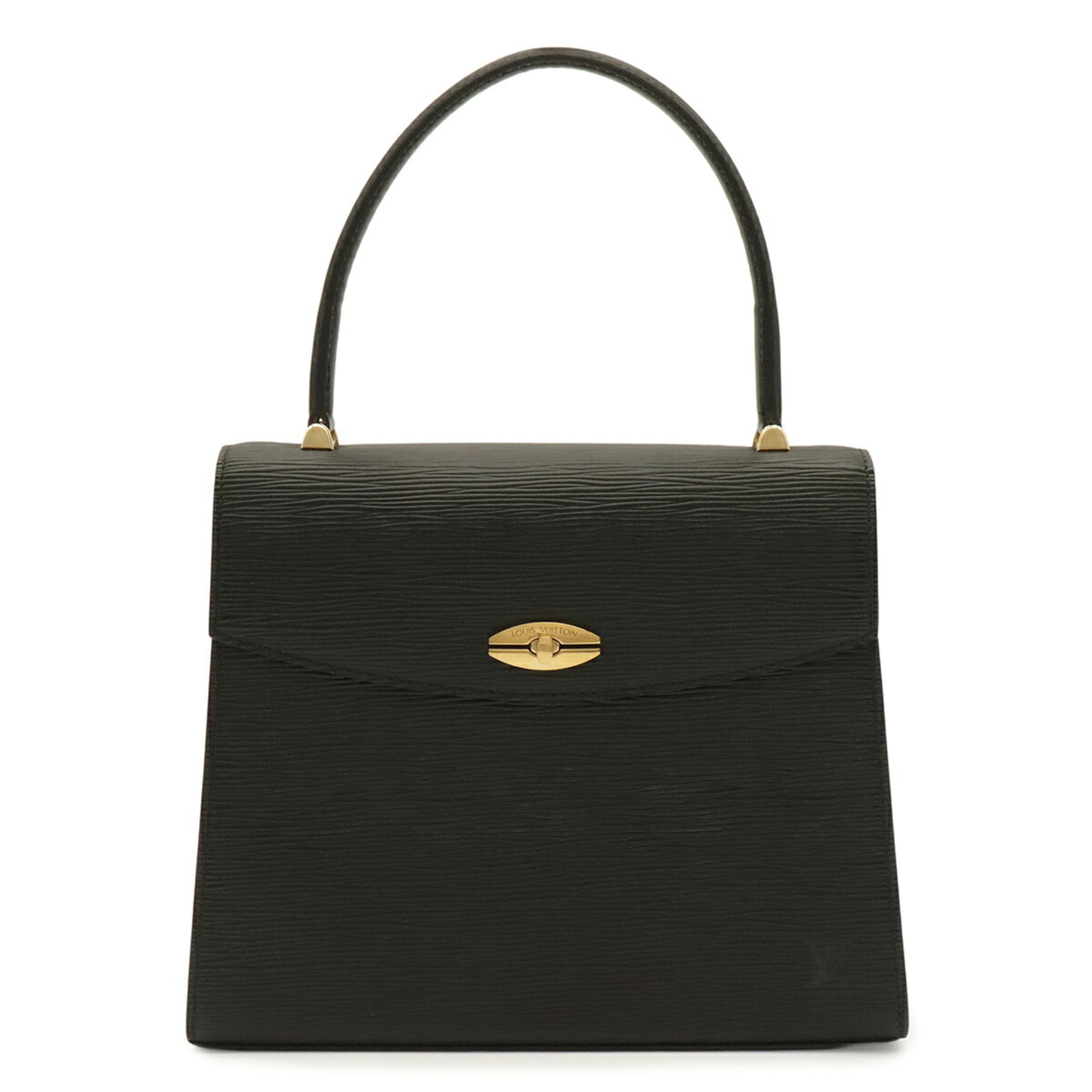 Louis Vuitton Black Galle Noir Epi Leather Handbag (Pre-Owned)