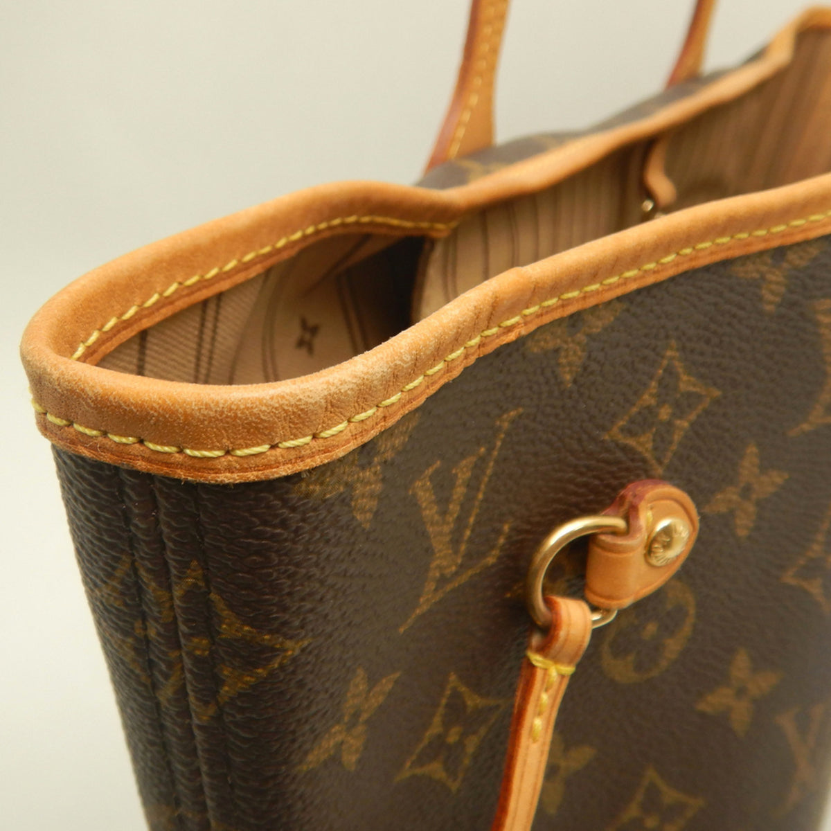 Louis Vuitton Brown Monogram Canvas Tote Bag (Pre-Owned)