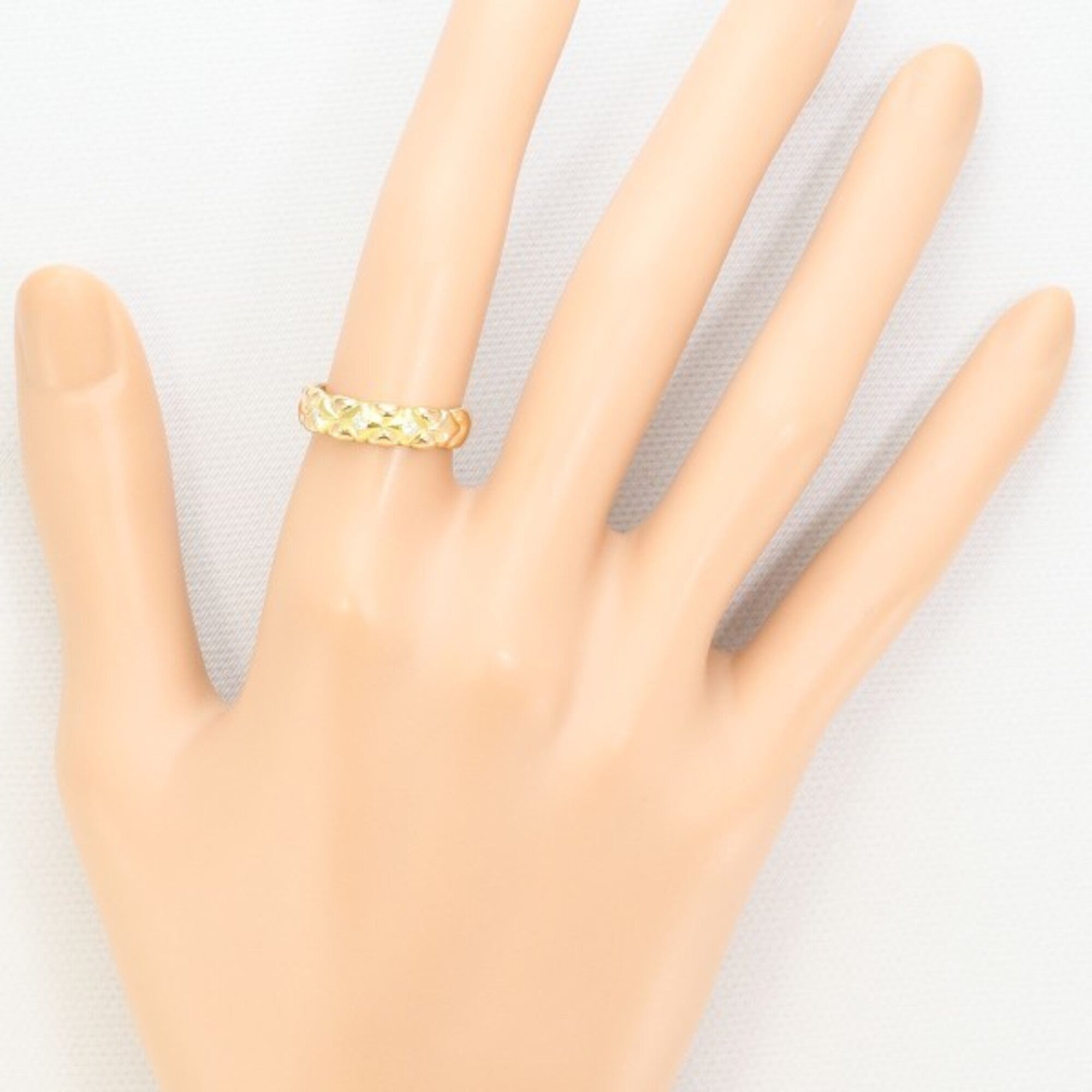 Unbranded Pink Gold Yellow Gold Yellow Gold (18K) Pink Gold (18K) Band Ring (Pre-Owned)