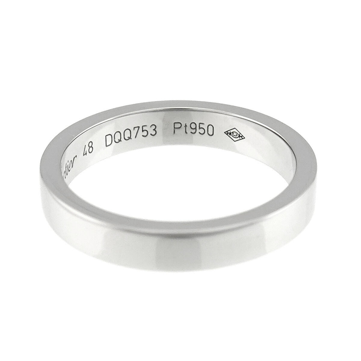 Cartier Platinum 950 Band Ring (Pre-Owned)