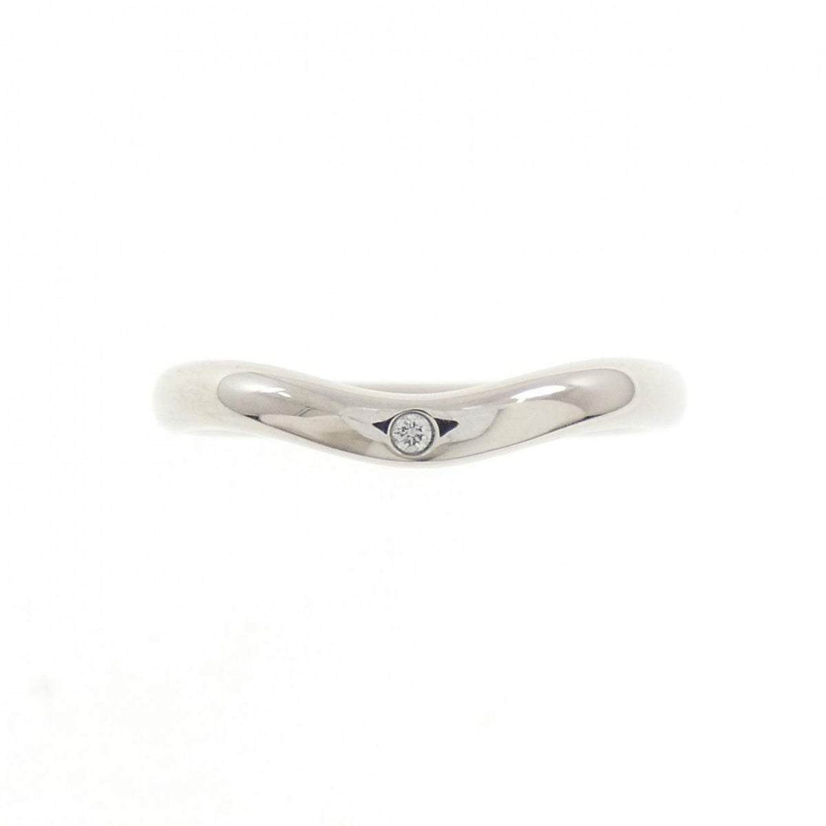 Tiffany Platinum 950 Band Ring (Pre-Owned)