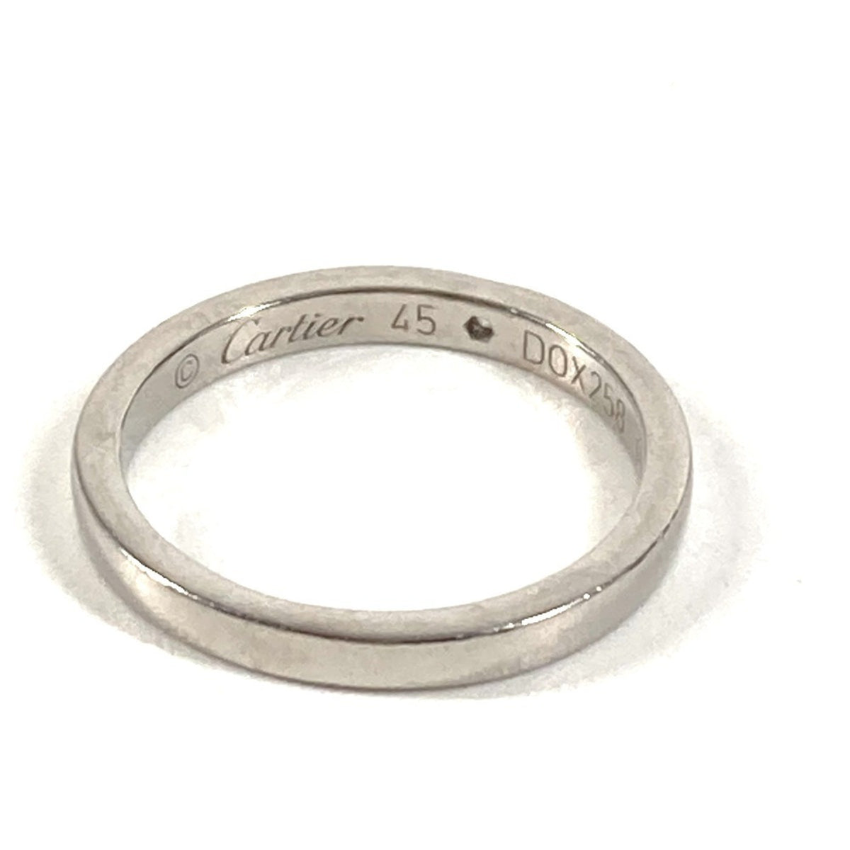 Cartier Silver Silver 925 Band Ring (Pre-Owned)