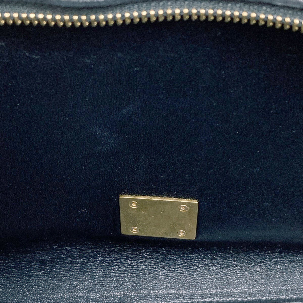 Celine Trapeze Black White Leather Handbag (Pre-Owned)