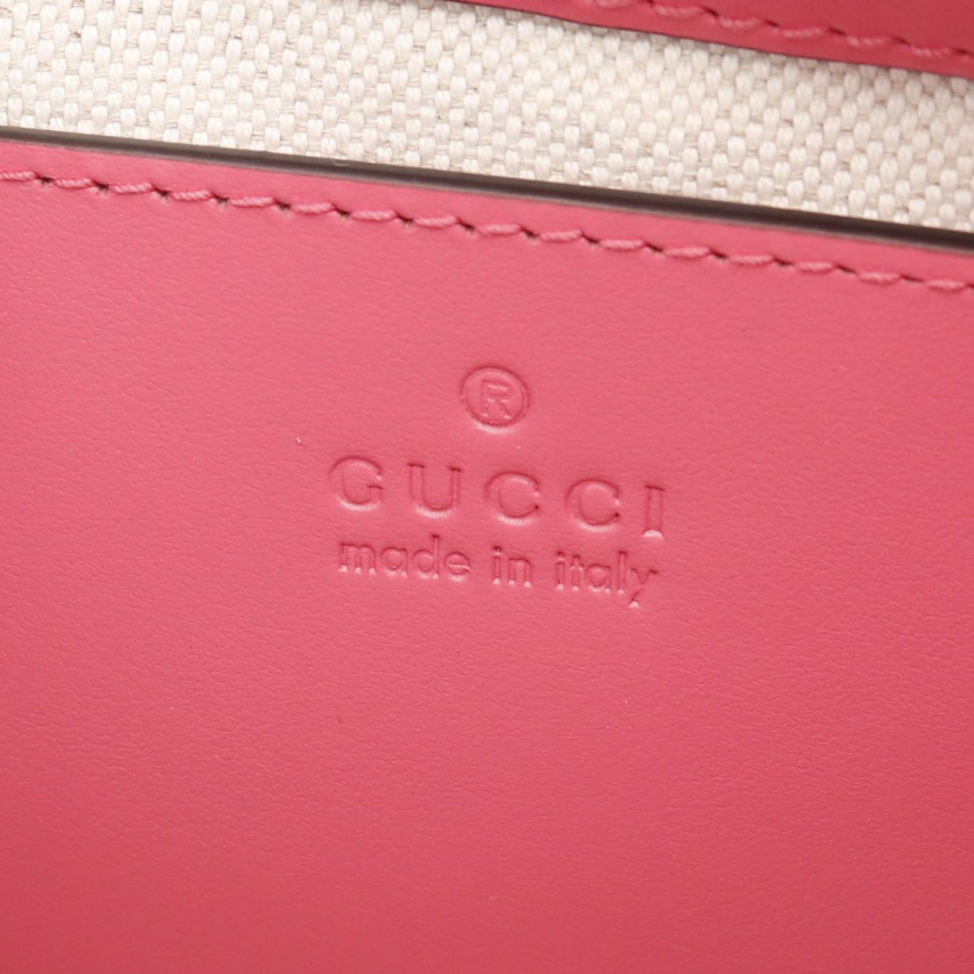 Gucci Pink Leather Handbag (Pre-Owned)