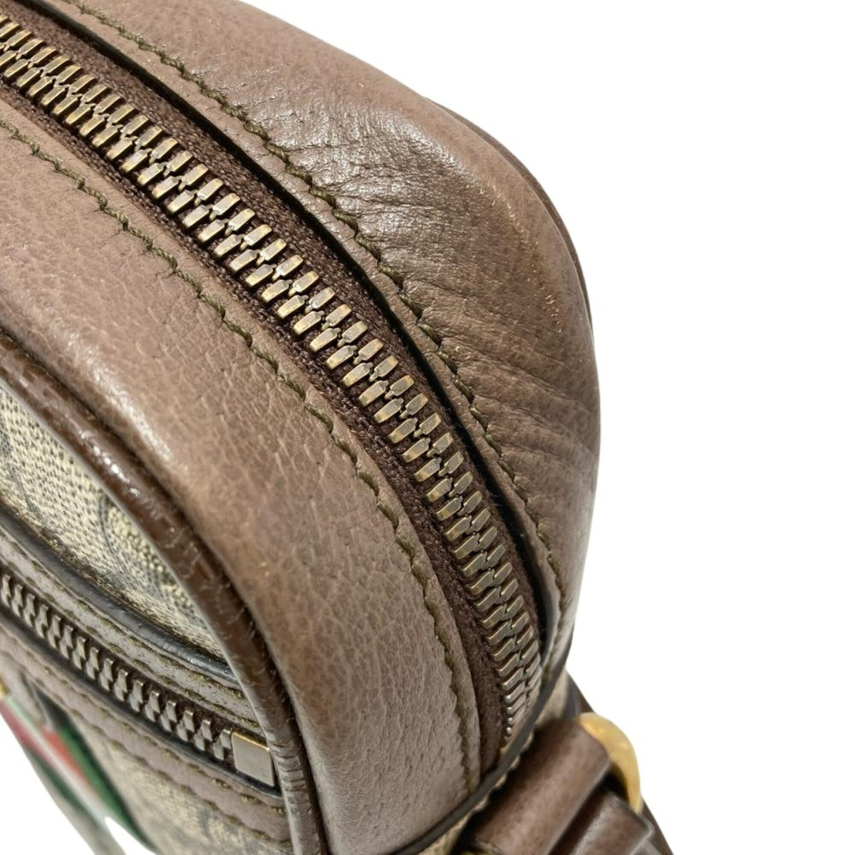 Gucci Ophidia Beige Gg Supreme Messenger Bag Shoulder Bag (Pre-Owned)