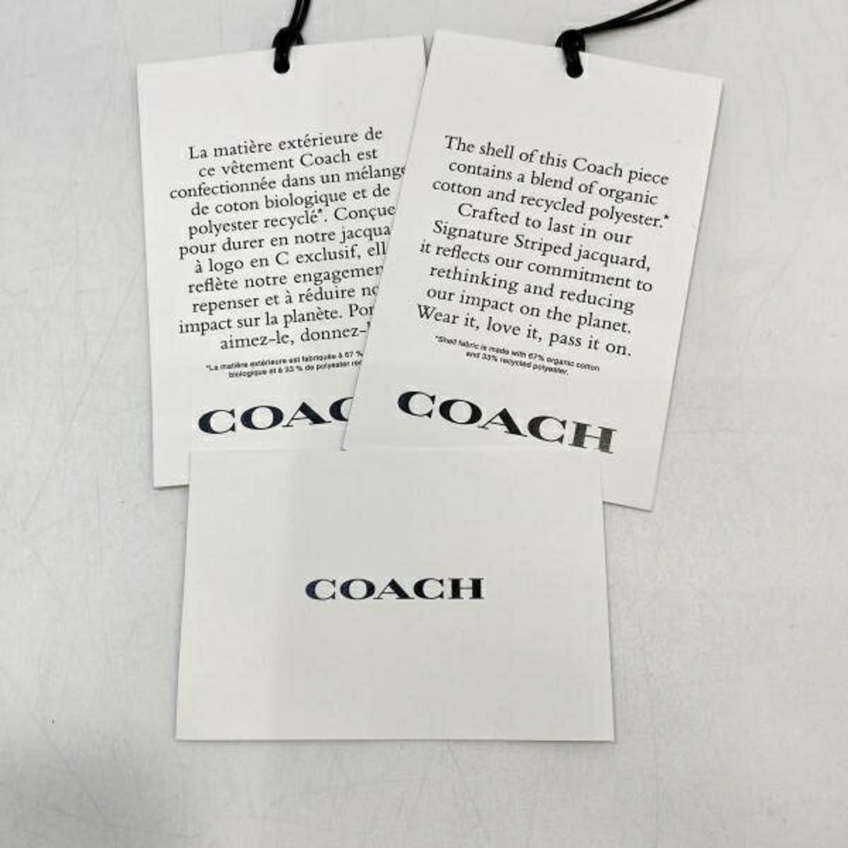 Coach Signature Blue Long Wallet (Bi-Fold) (Pre-Owned)