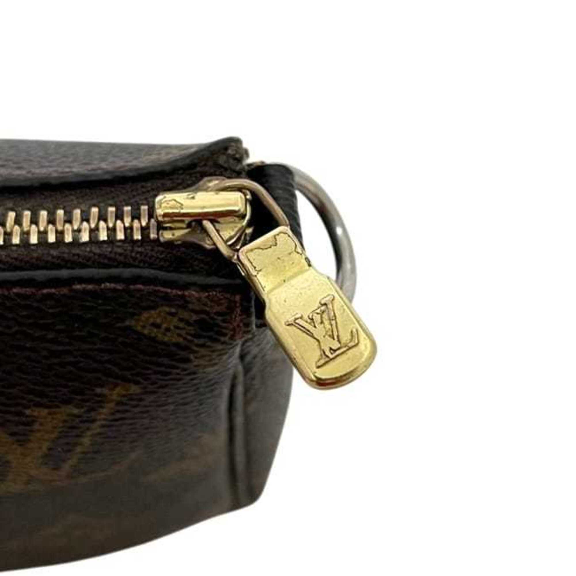 Louis Vuitton Brown Monogram Monogram Handbag Pochette Pouch (Pre-Owned)