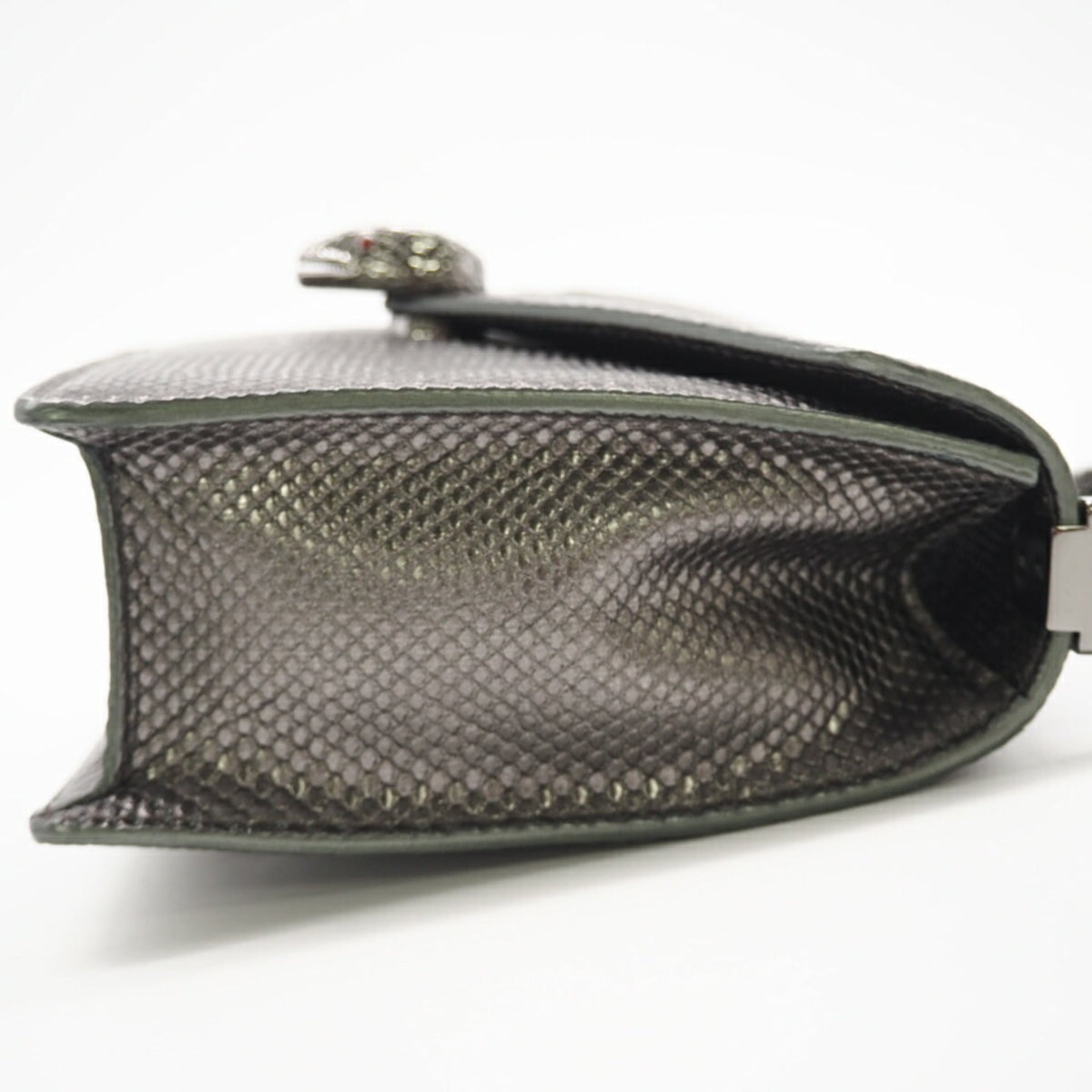 Bvlgari Silver Leather Shoulder Bag (Pre-Owned)