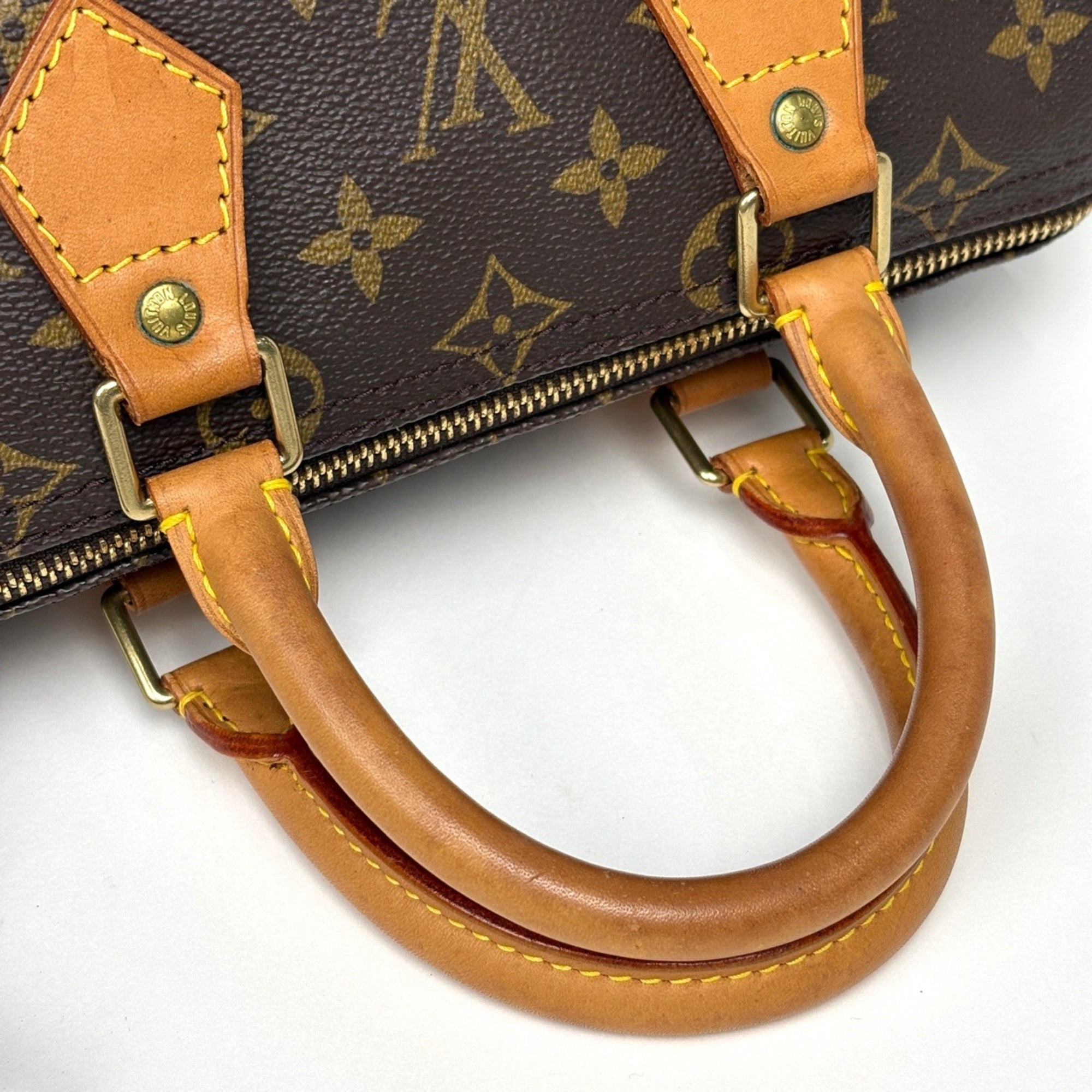Louis Vuitton Brown Monogram Handbag (Pre-Owned)