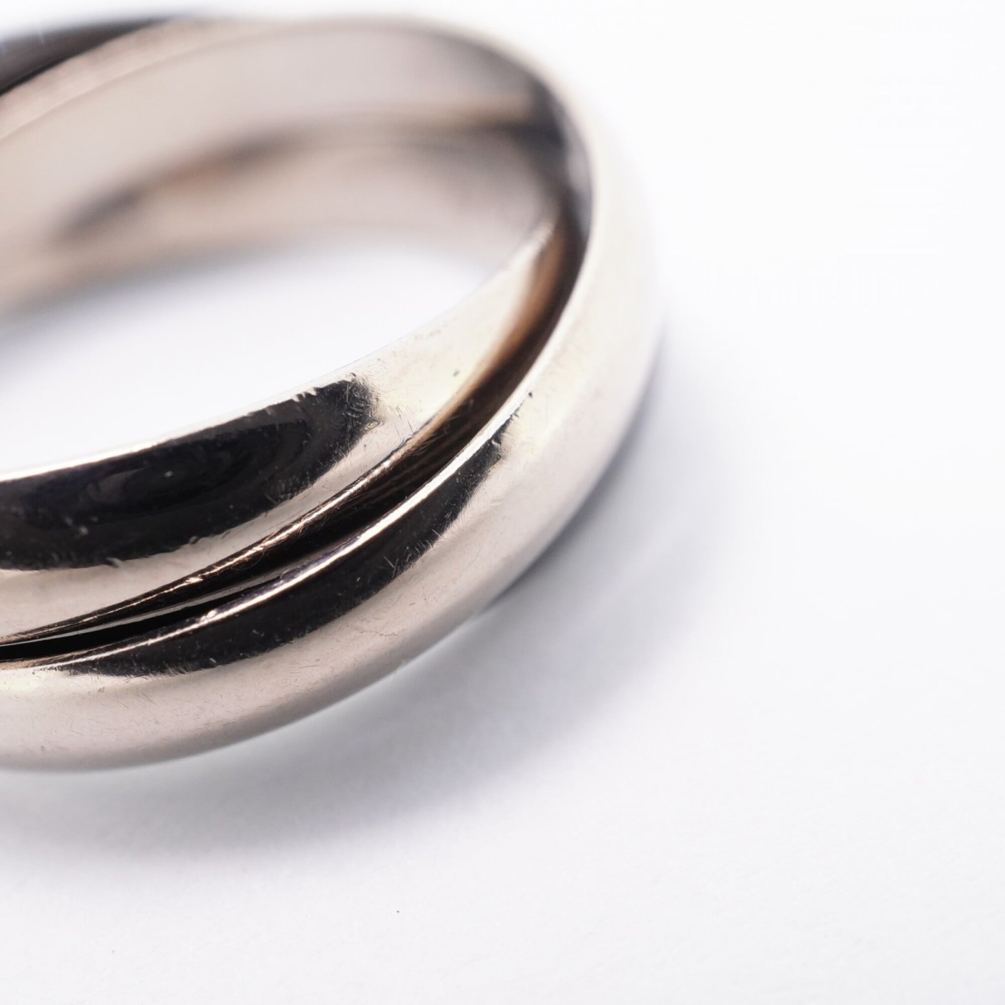 Cartier Black White Gold (18K) Ceramic Band Ring (Pre-Owned)
