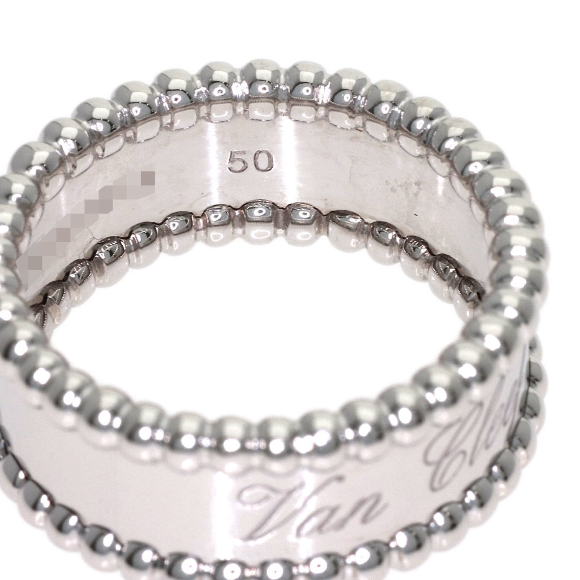 Van Cleef & Arpels White Gold (18K) Band Ring (Pre-Owned)