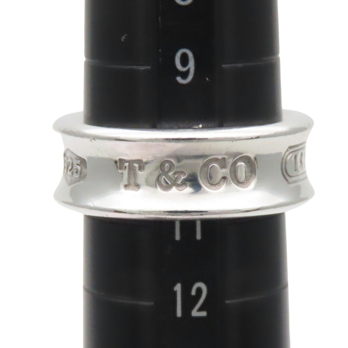 Tiffany Silver Silver 925 Band Ring (Pre-Owned)