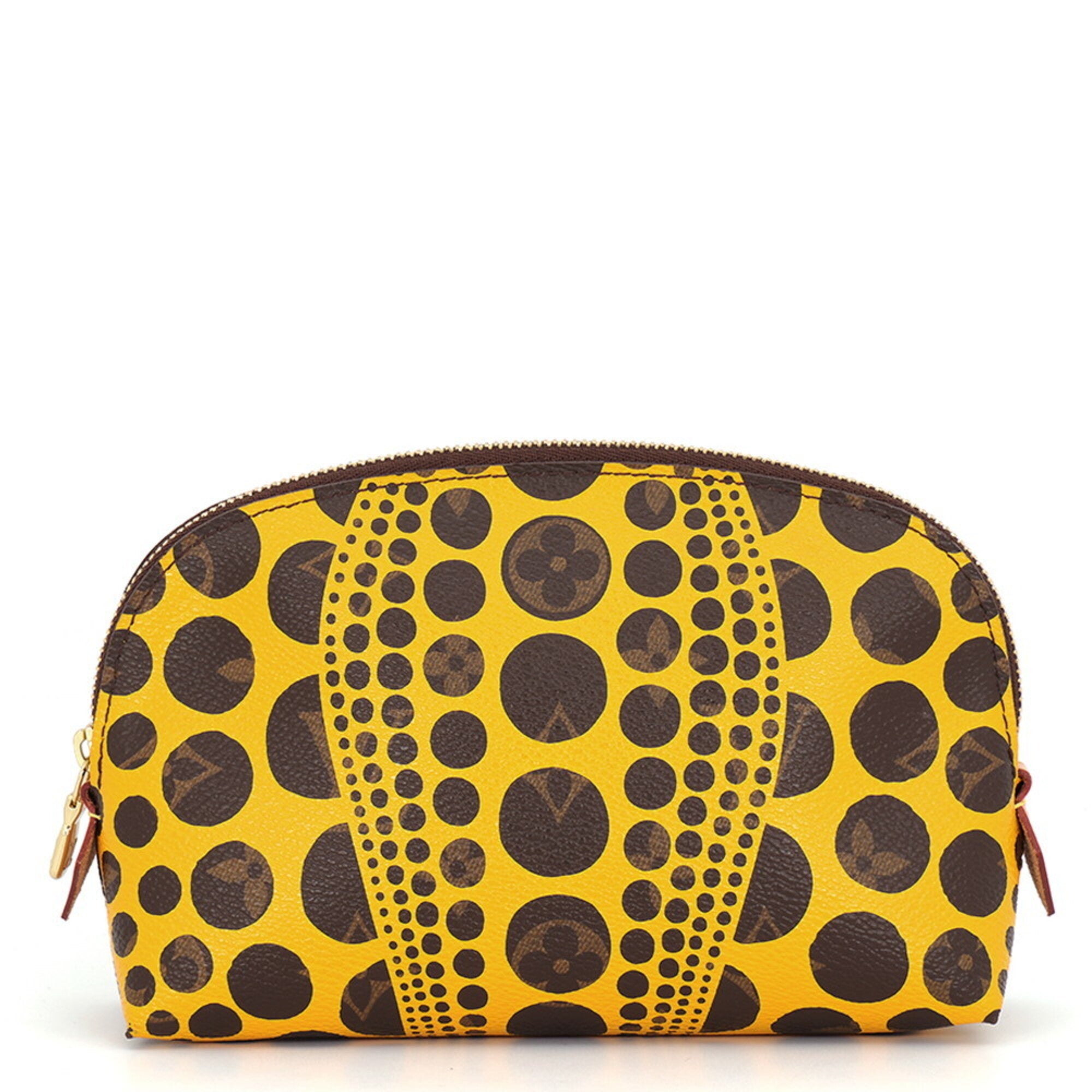 Louis Vuitton Pumpkin Dot (Yayoi Kusama) Jaune Pumpkin Dot (Yayoi Kusama) Handbag Pochette (Pre-Owned)