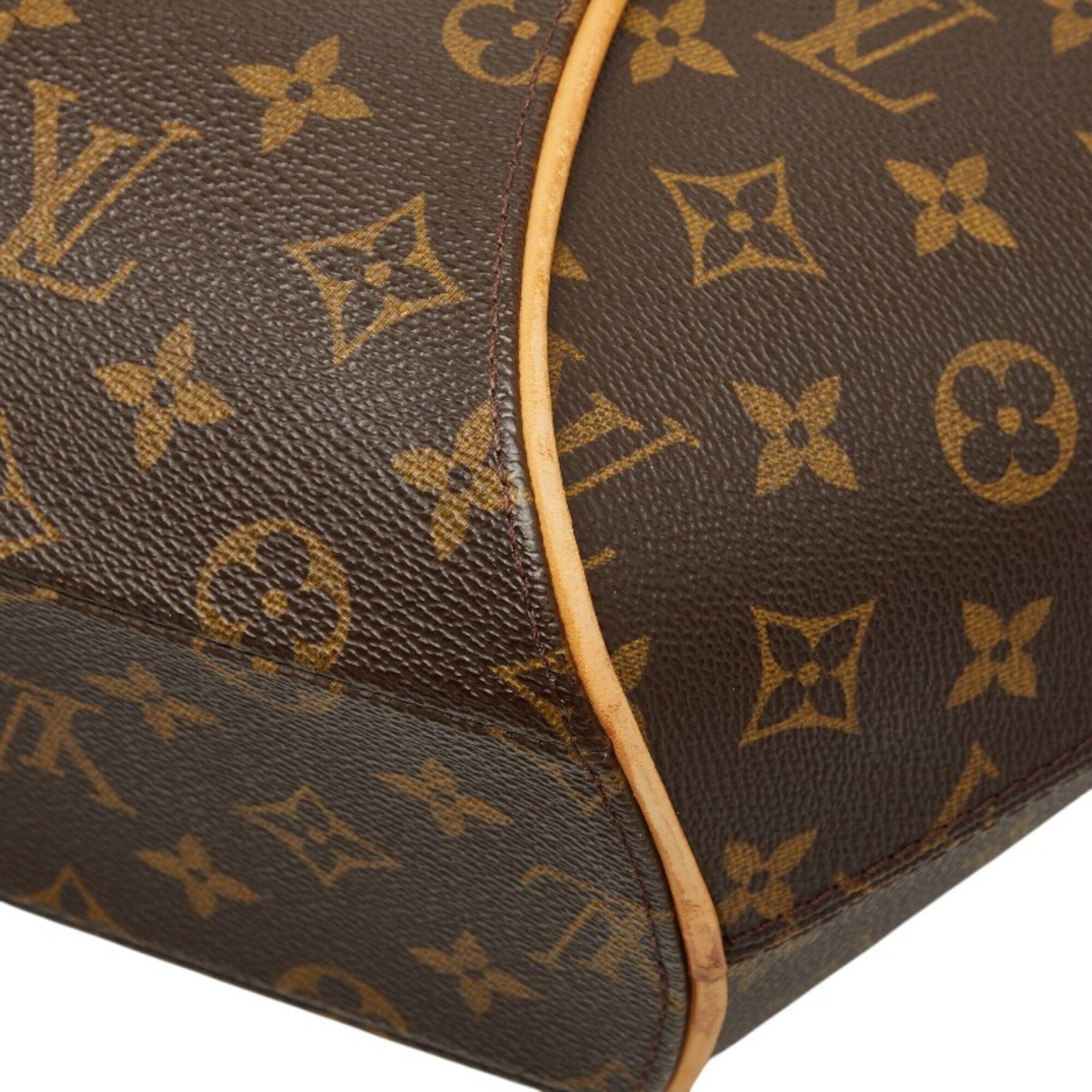 Louis Vuitton Brown Pvc Leather Shoulder Bag Tote Bag (Pre-Owned)