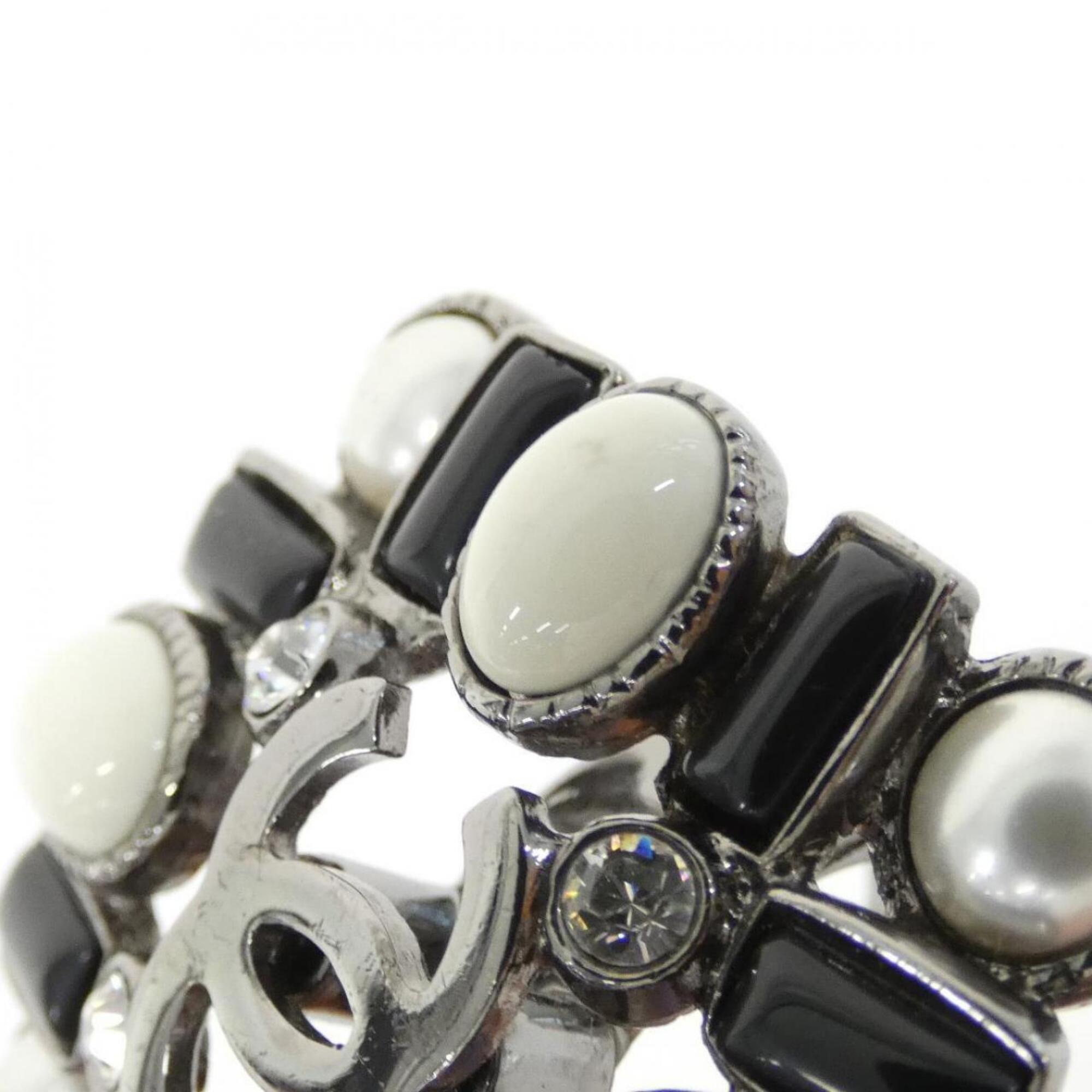 Chanel Artificial Pearl Band Ring (Pre-Owned)