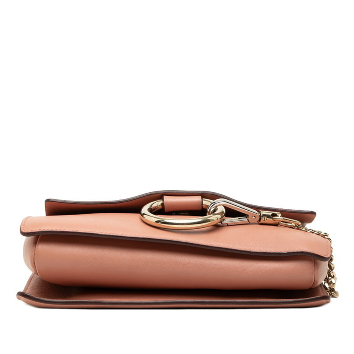 Chloé Pink Leather Suede Shoulder Bag (Pre-Owned)