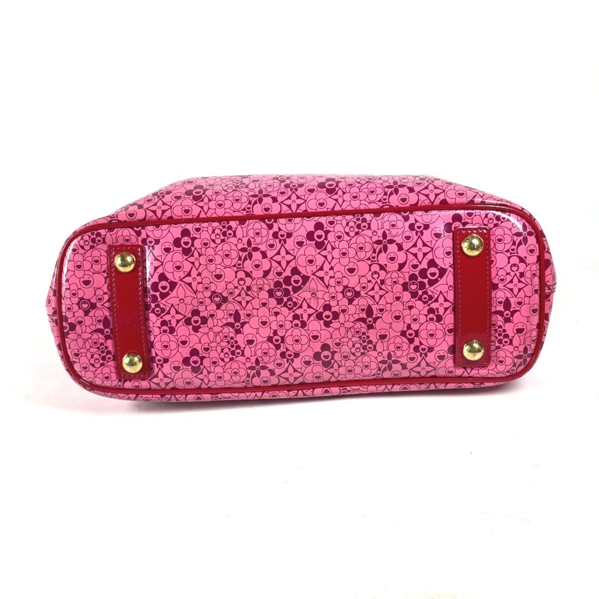 Louis Vuitton Pink Pvc Leather Shoulder Bag Tote Bag (Pre-Owned)